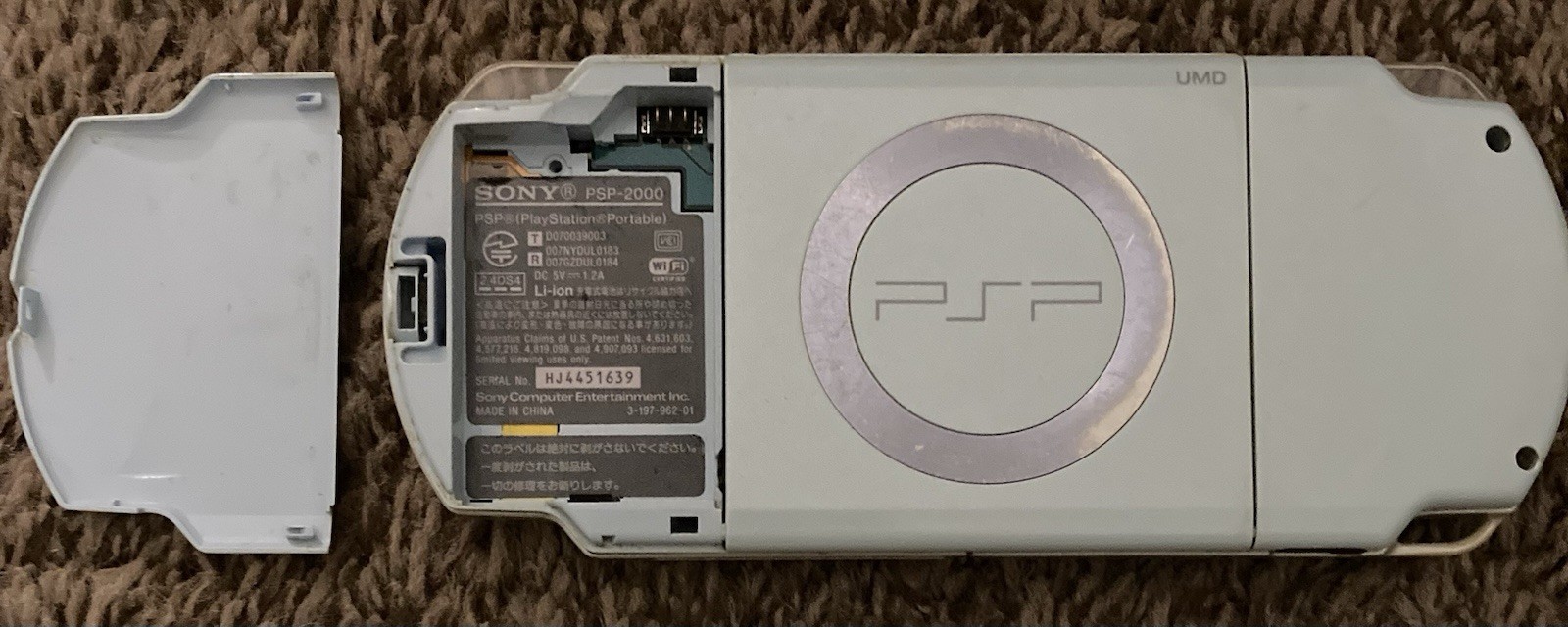 Sony PSP 2000 Felicia Blue Good Condition With Box