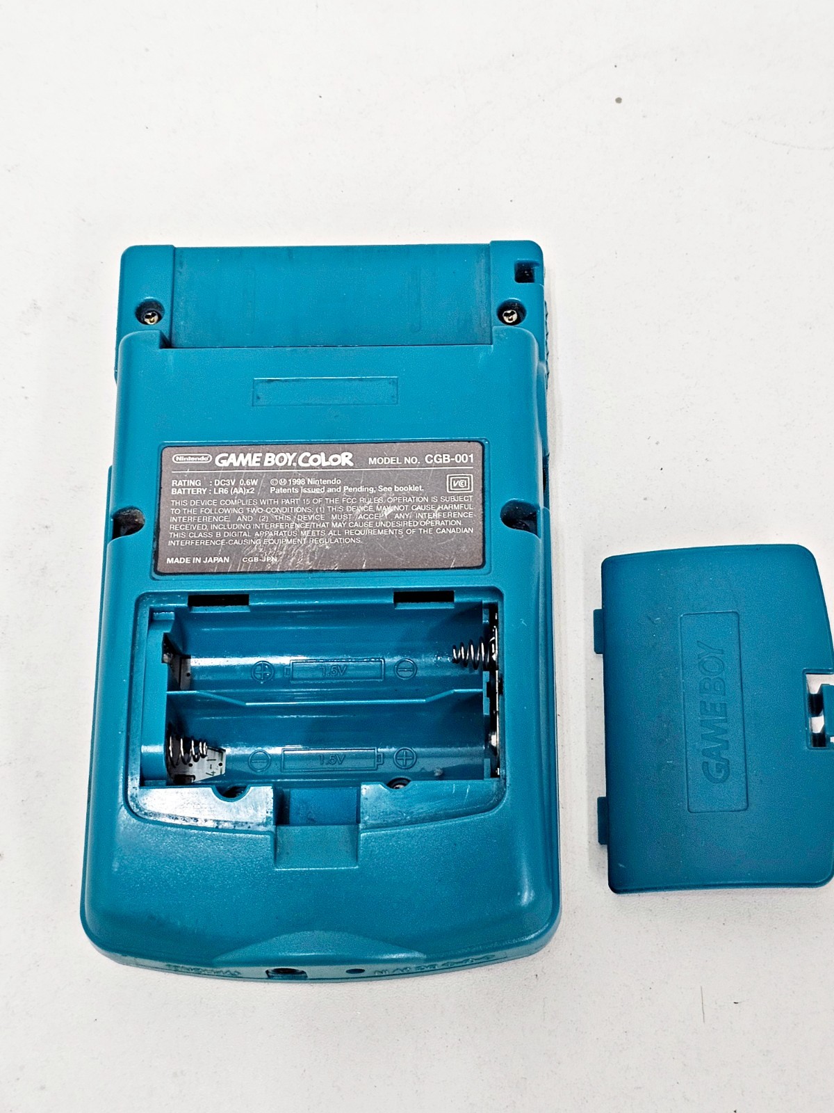 Nintendo Game Boy Color Teal Japan 298