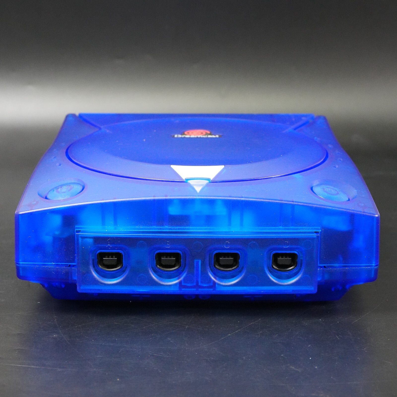 SEGA Dreamcast VA1 Console Translucent Blue Shell, Power Supply MOD NTSC-J