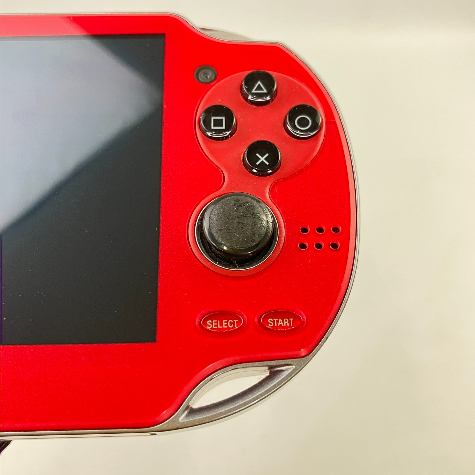 Refurbished PS Vita PCH-1000 Sony PlayStation Cosmic Red Console Only Works Fine