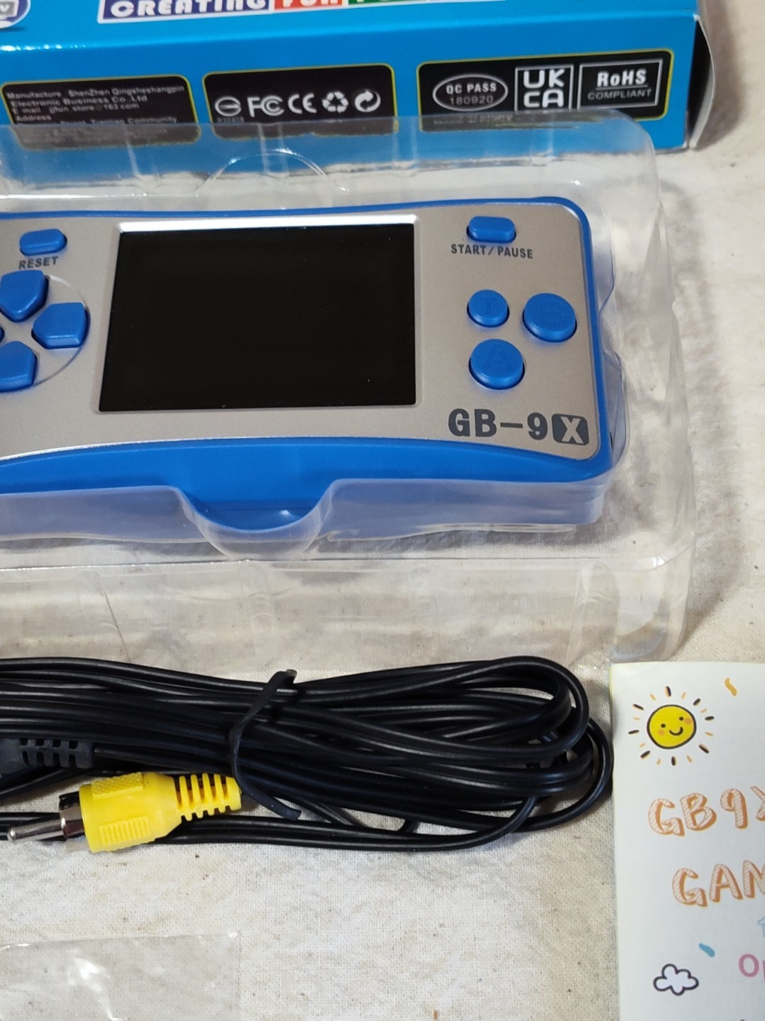 Handheld Games for 2.5» Color Screen Preloaded 168 Classic Retro D22