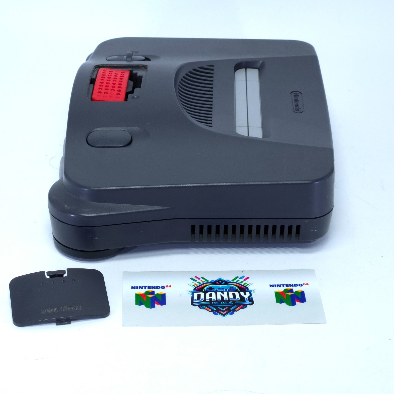 Nintendo 64 N64 Console System W/ Expansion Pak + 2 Controllers + All Cables