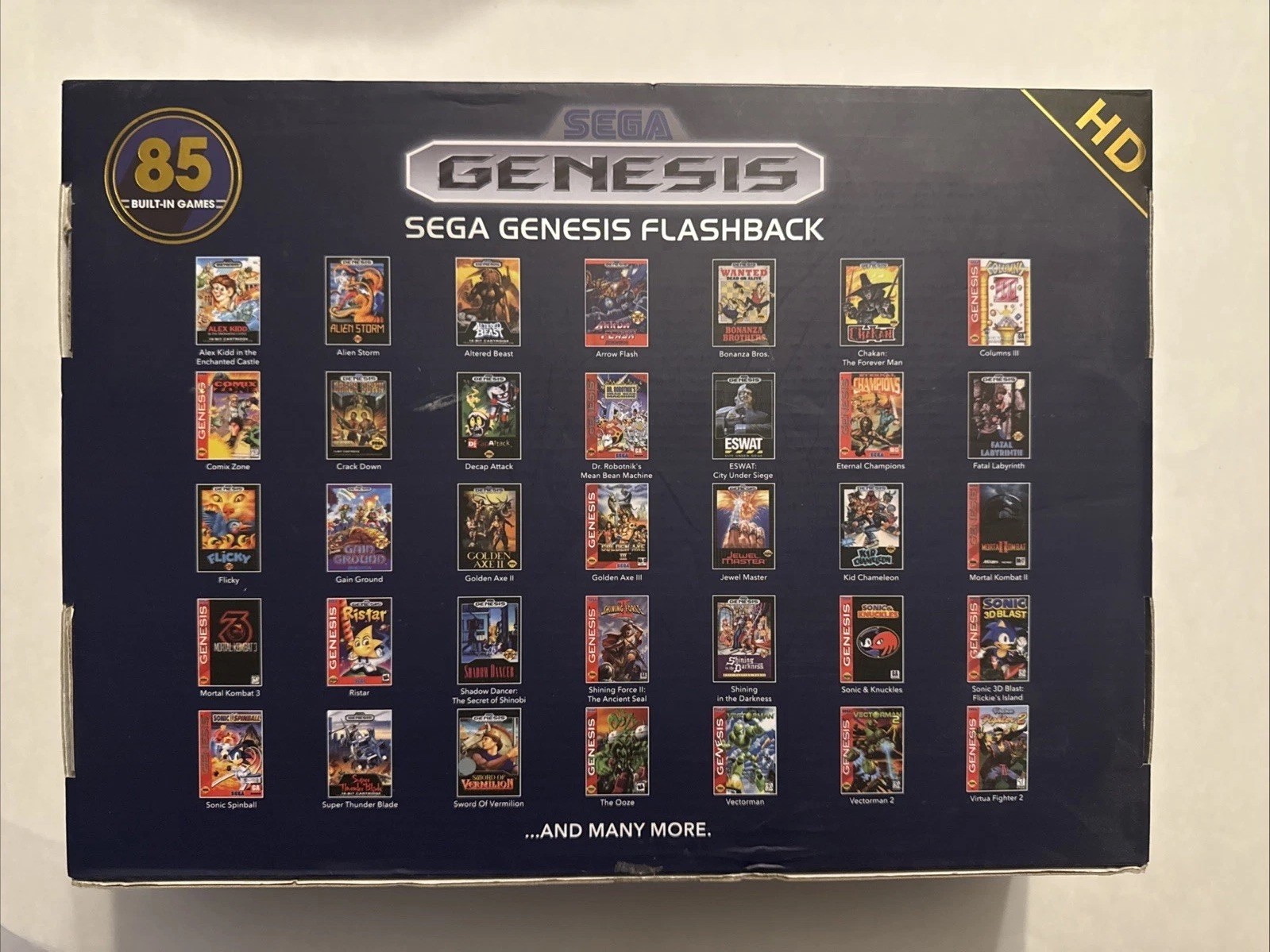 Sega Genesis Flashback HD Complete In Box, Controllers & 85 Built-in Games Mint