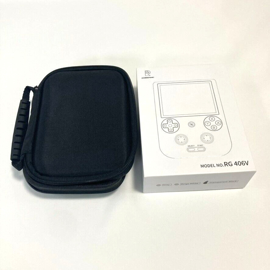 ANBERNIC RG 406V 4.0» IPS Android 13 Handheld Game Console w/ protective case