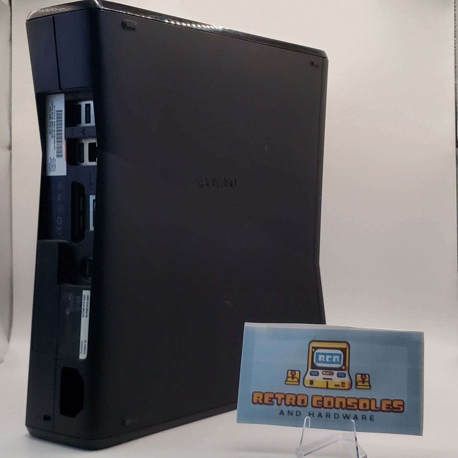 Xbox 360 S Slim (1439) (Console ONLY) Matte Black: Thoroughly cleaned and Tested
