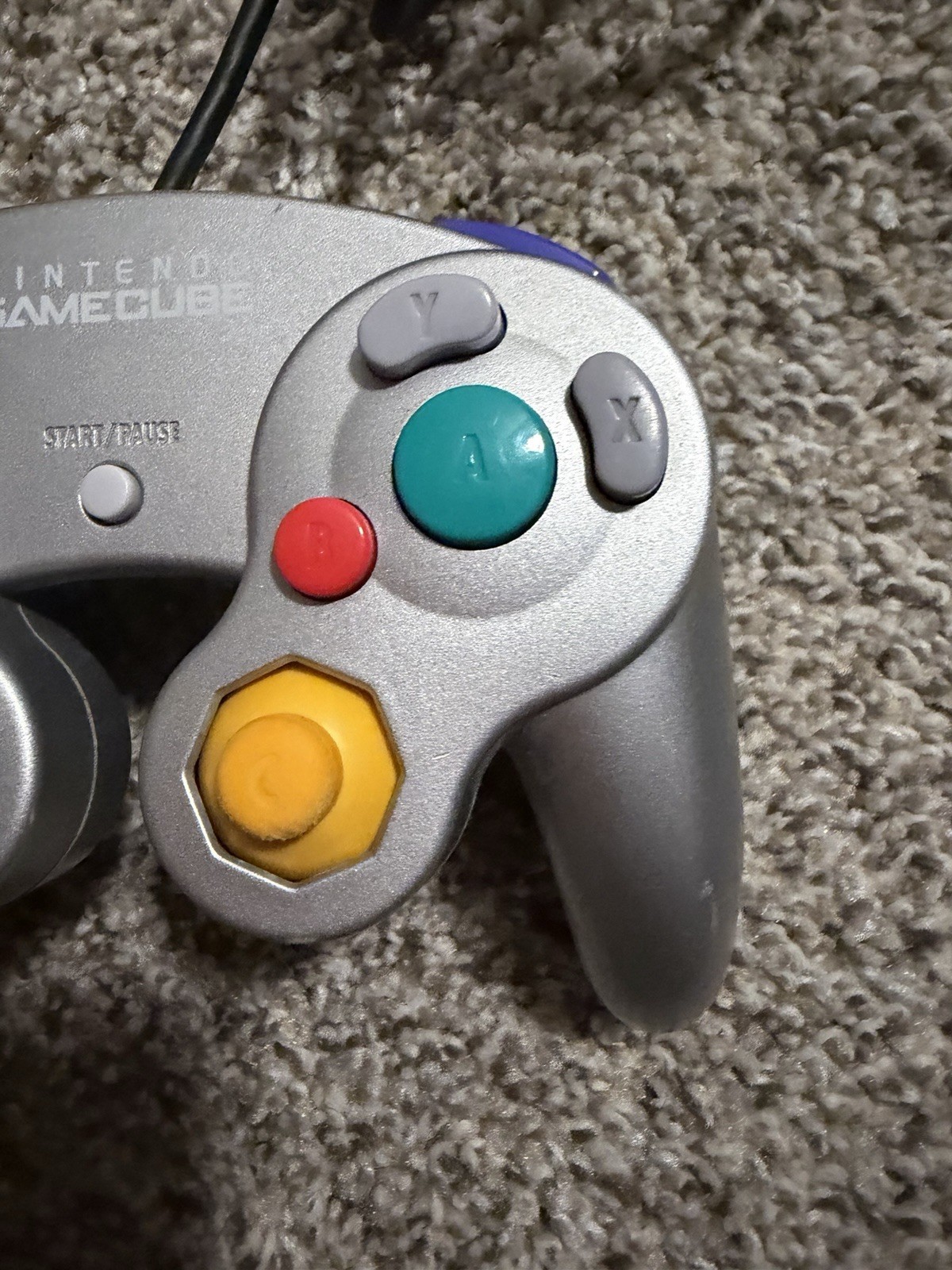 Nintendo DOL-101 GameCube Console – Black With Cord And OEM Controller