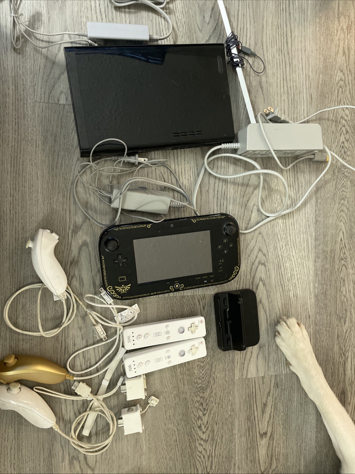 ✅✅Nintendo Wii U 32GB WUP-101(02) Black Console Bundle – Tested