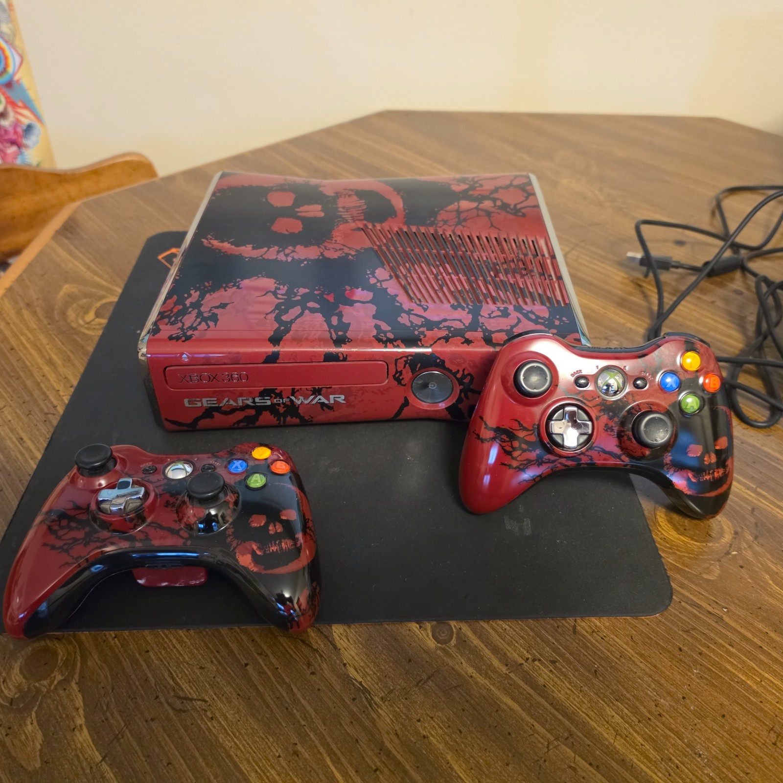 Microsoft XBOX 360 S 250GB Gears of War 3 Limited Edition Console Bundle Tested