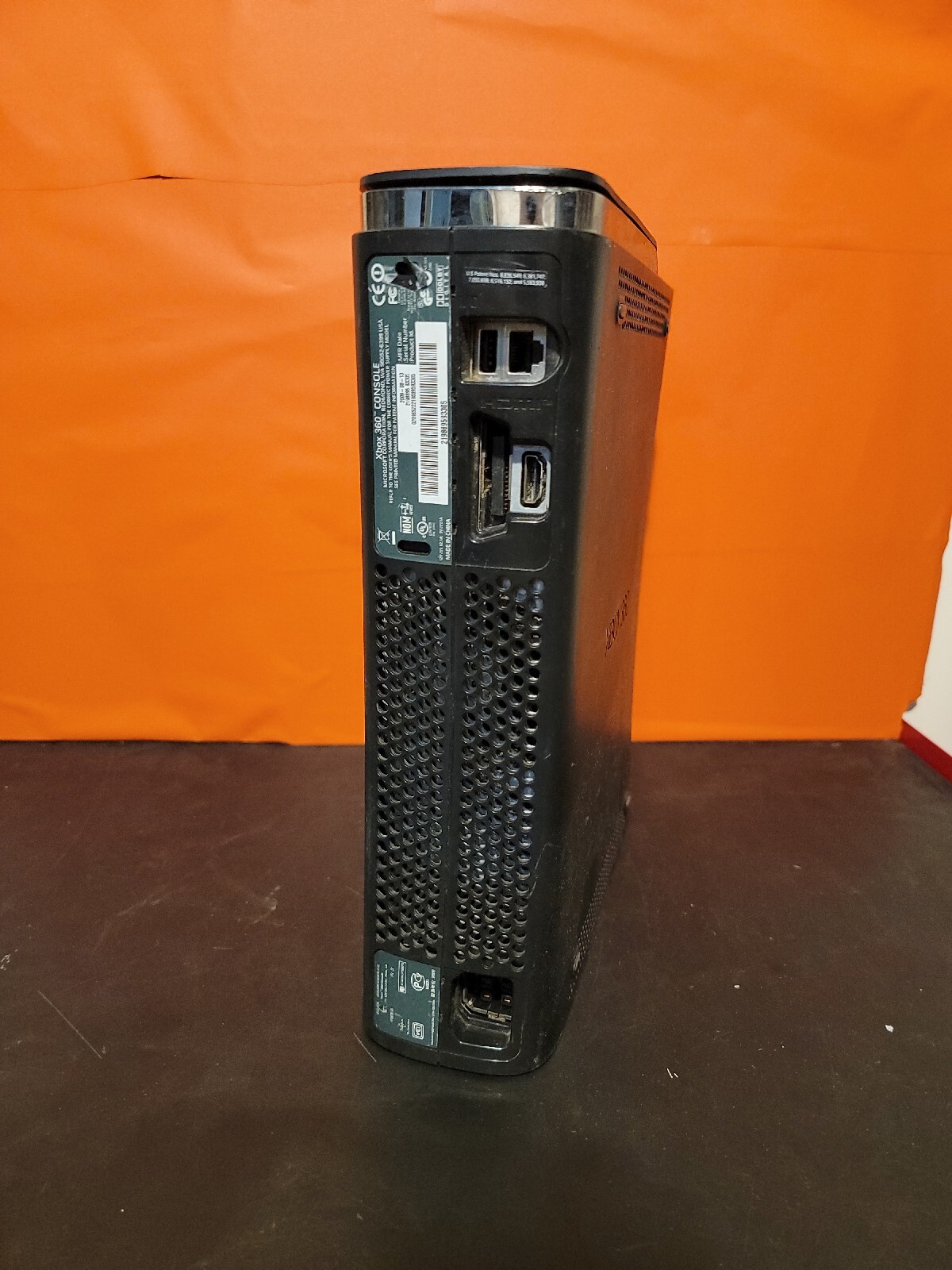 Microsoft Xbox 360 Elite Black 120GB Console only ~ Read Description