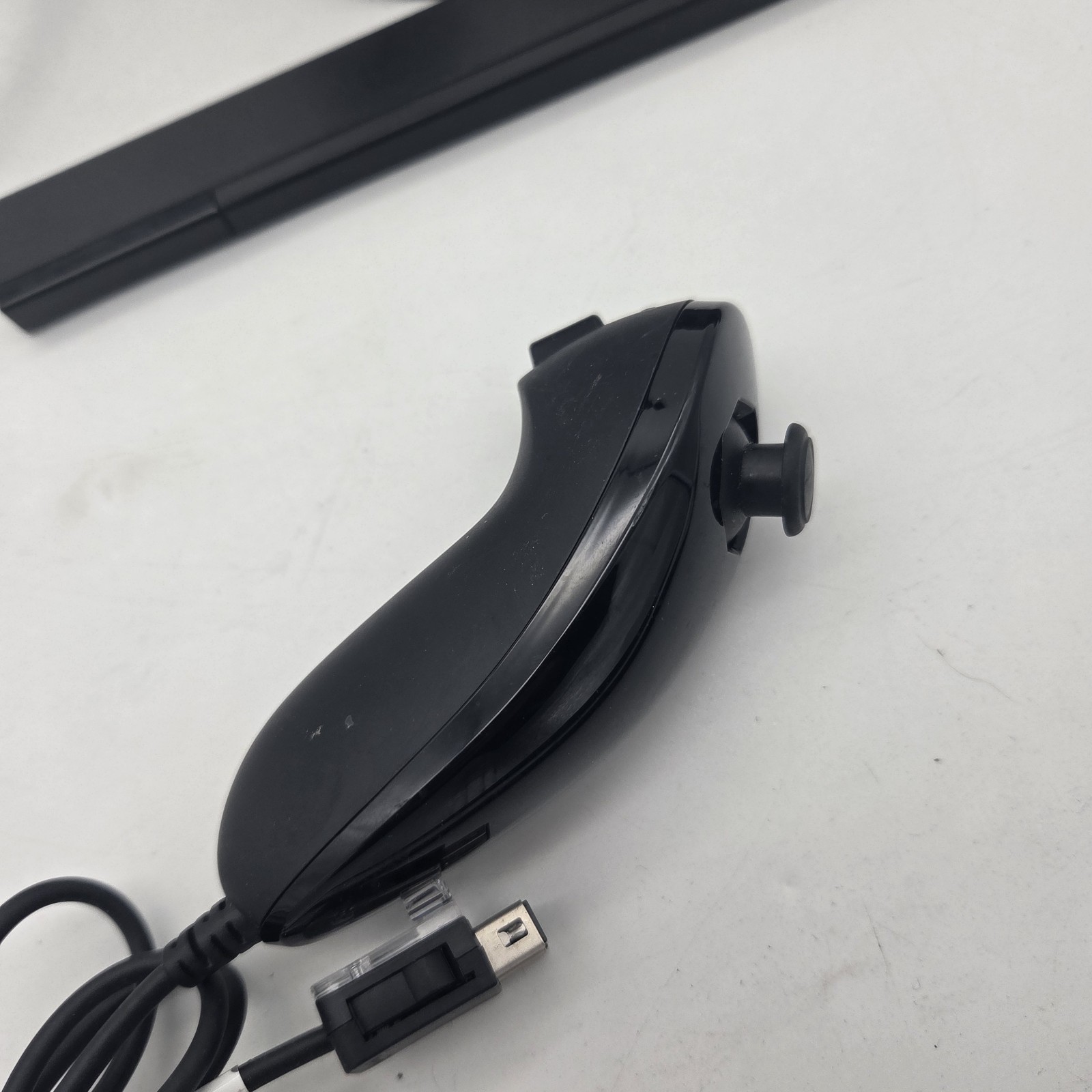 Nintendo Wii Console Bundle Tested Works RVL-101 Black Cables & Controller