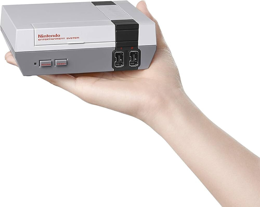 Nintendo NES Mini Classic Edition HDMI Console Games 1000 + Free Extension Cord