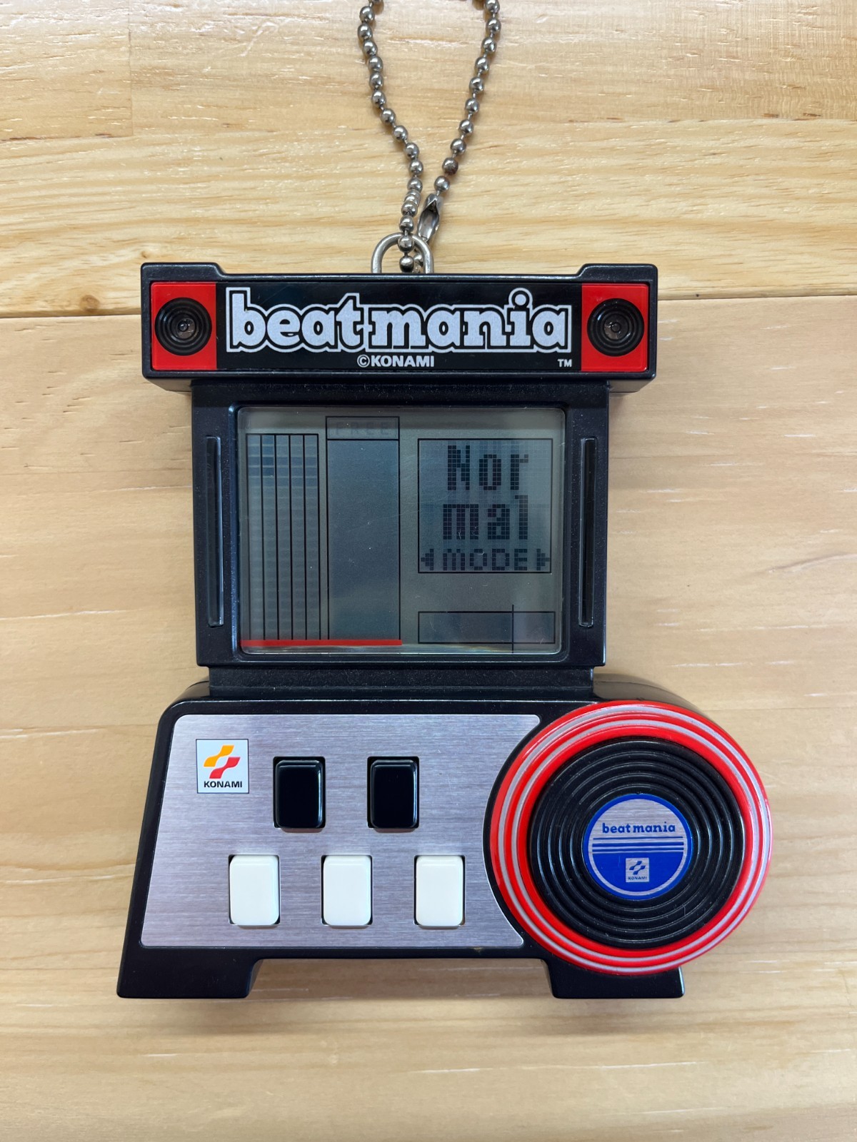 KONAMI Beatmania Pocket Black Tested Working Rare Handheld Rhythm Game Japan