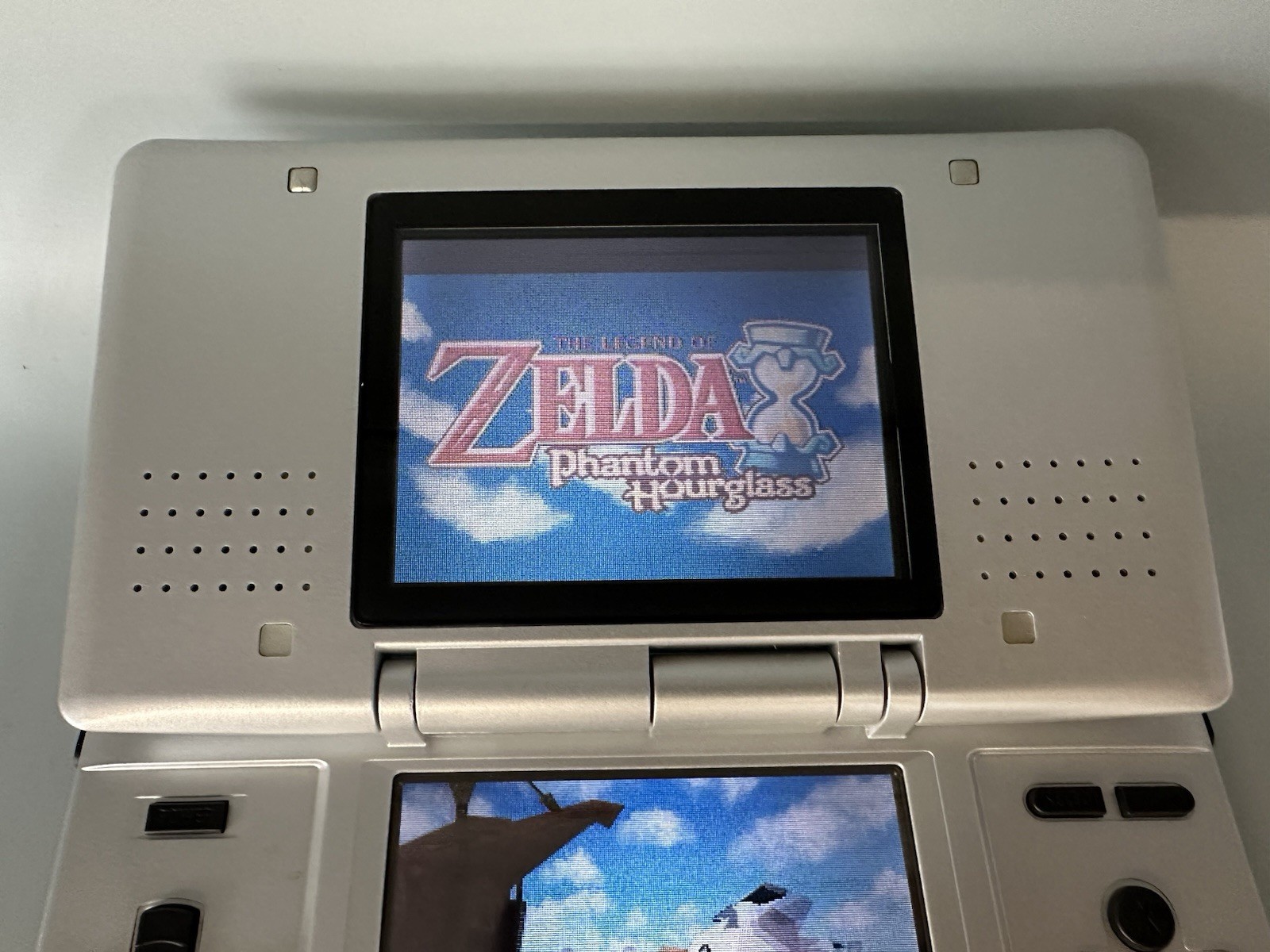 Nintendo DS Original Console NTR-001 Titanium Silver w/ charger – Working (READ)