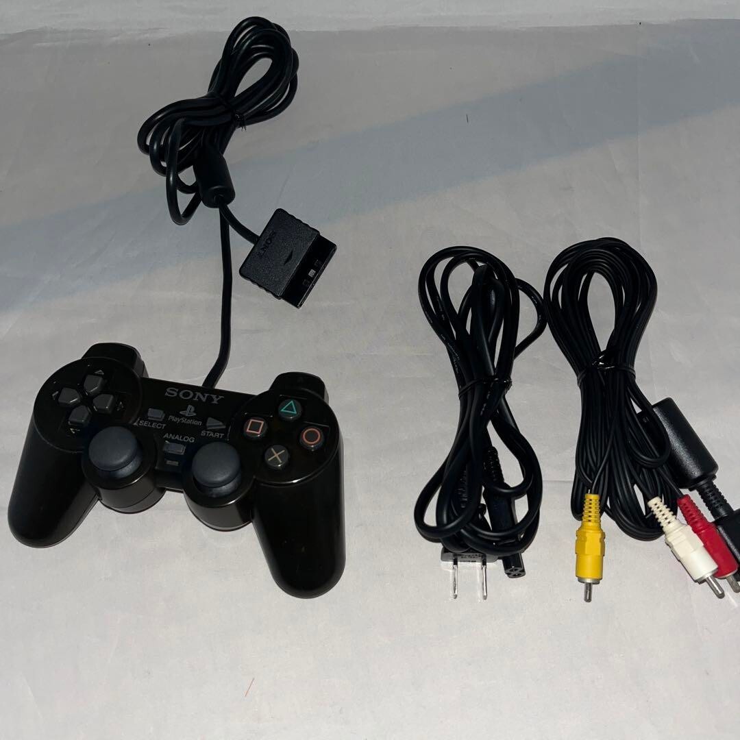 PlayStation2 SCPH-50000NB Midnight Black Video Game Home Console Hobby 2003 SONY