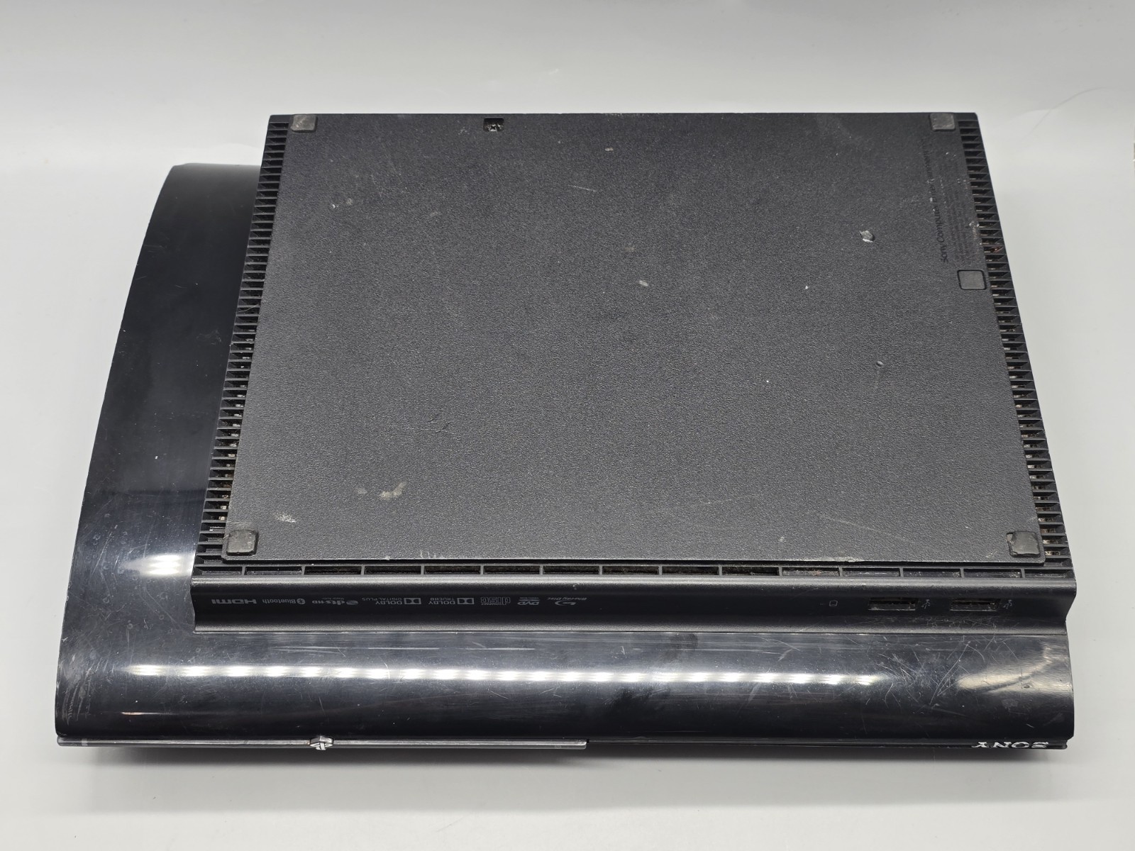 PlayStation 3 PS3 Super Slim CECH-4001B 250GB Controller Games Cords Tested READ
