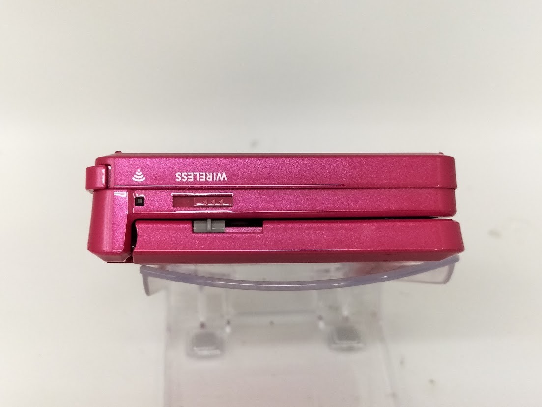 B7186 Nintendo 3DS console Gloss Pink Japan w/memory 4GB fx