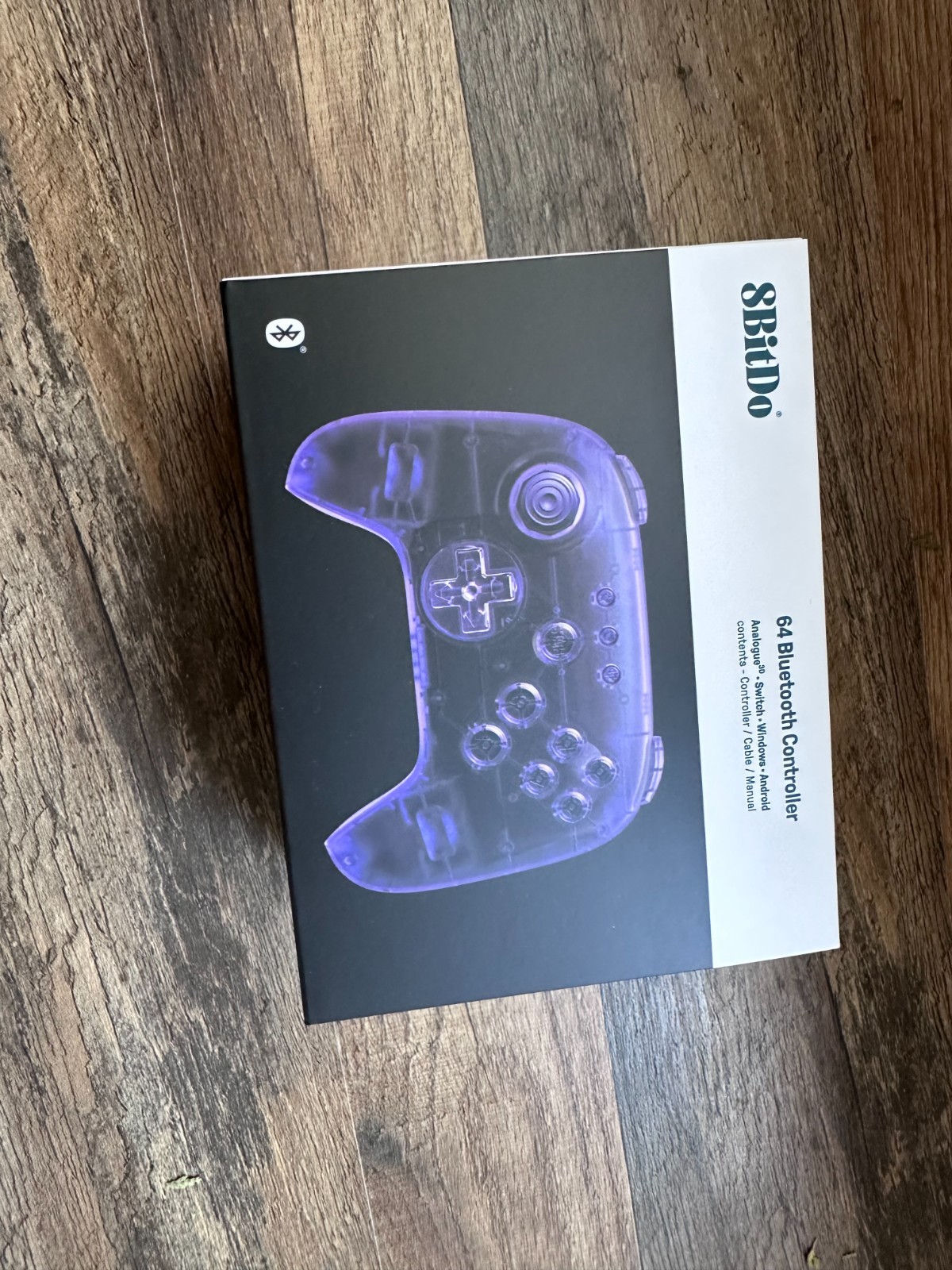 Analogue 3D N64 Funtastic Grape Purple HDMI FPGA Console with 8bitdo Controller