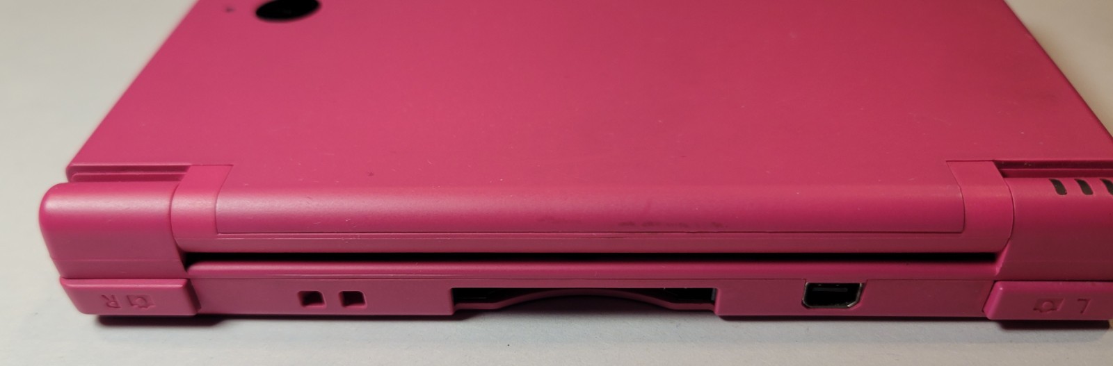 2008 Nintendo DSi Matte Pink TWL-001 Handheld Game Console System Tested & Works
