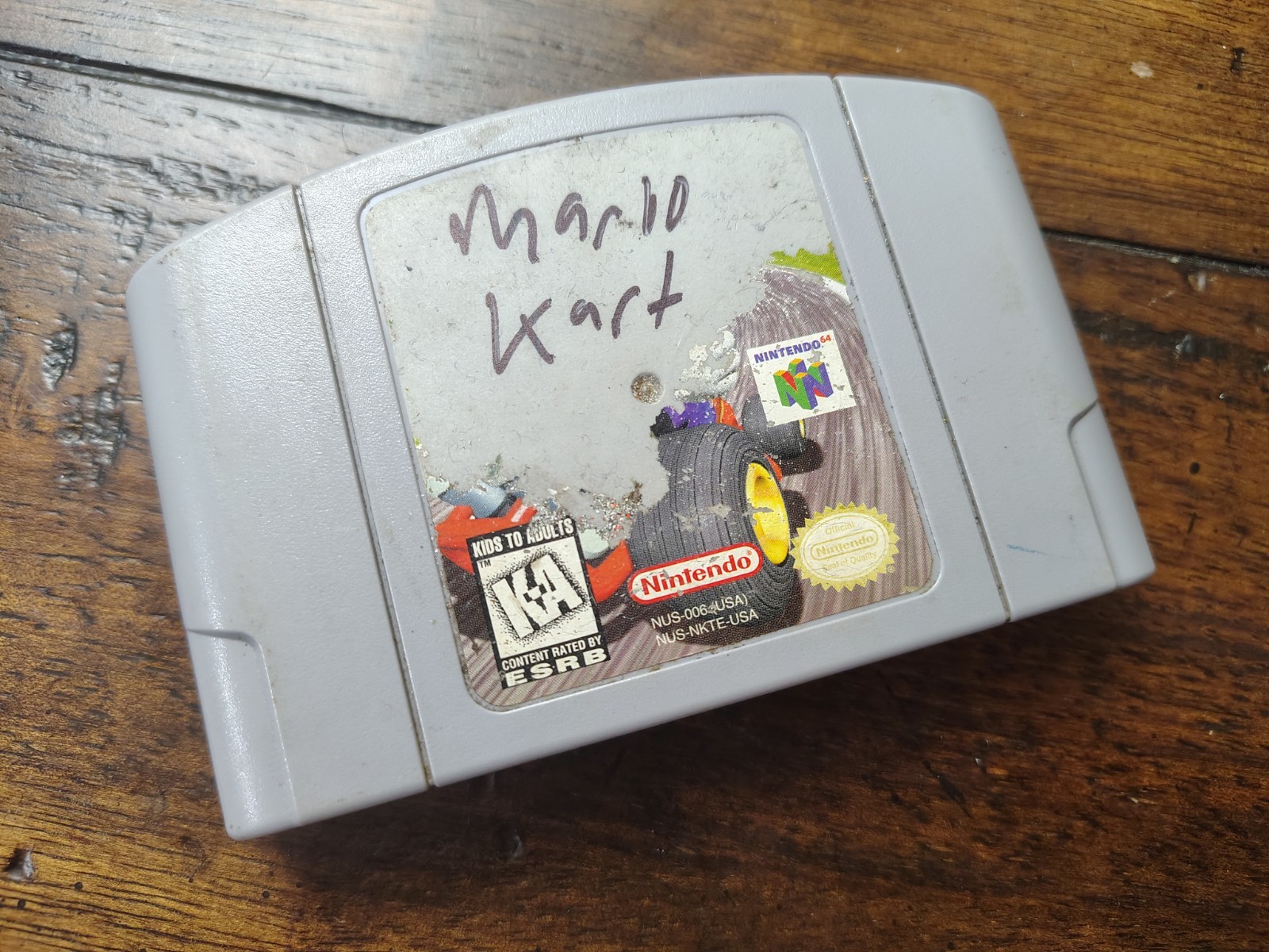 Nintendo 64 Console With Mario Kart 64
