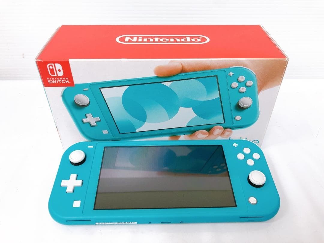 [Near Mint] Nintendo Switch Lite Turquoise Blue Console with BOX Region Free