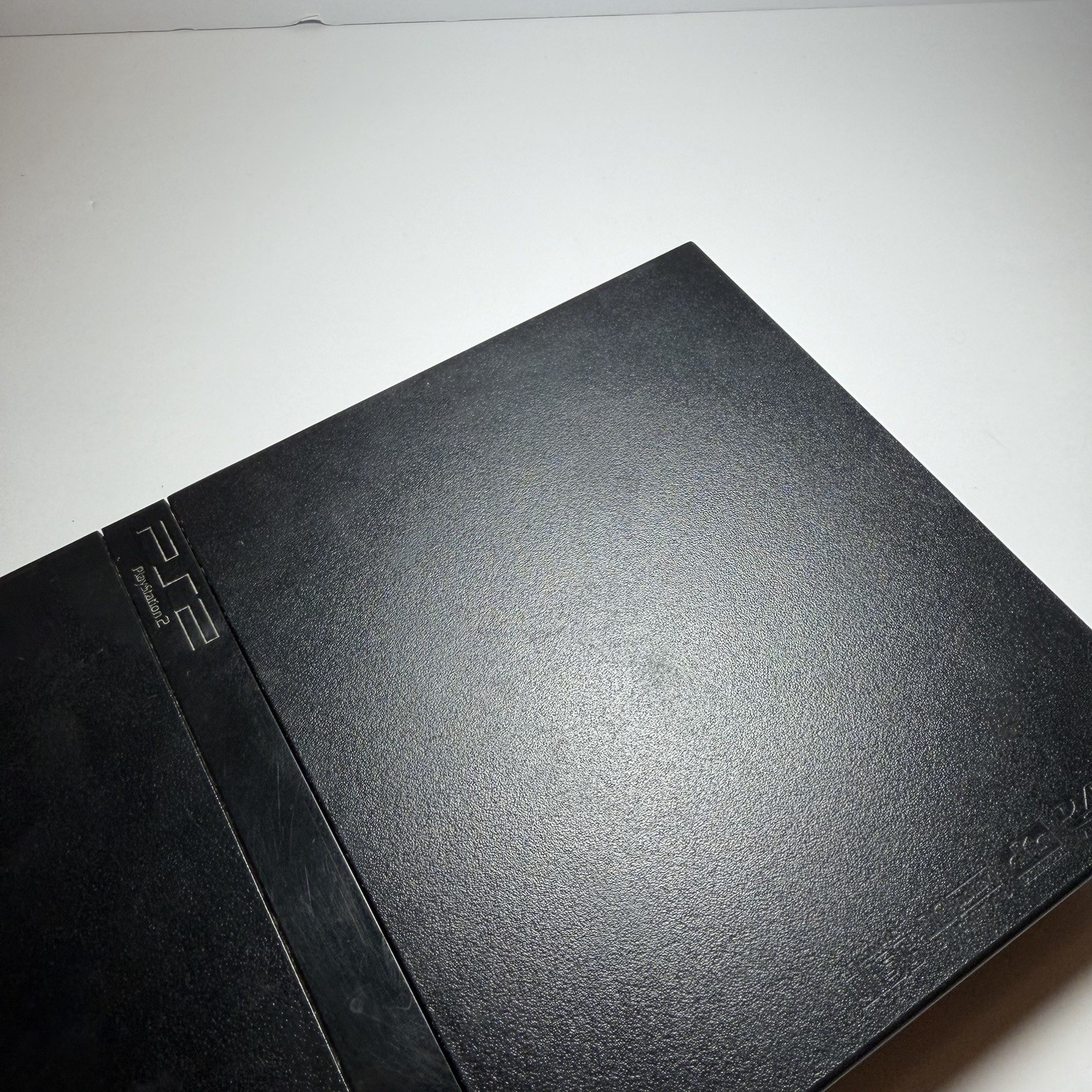 Sony PlayStation 2 Slim PS2 Console SCPH-75001 Black W/ Cords & Controller