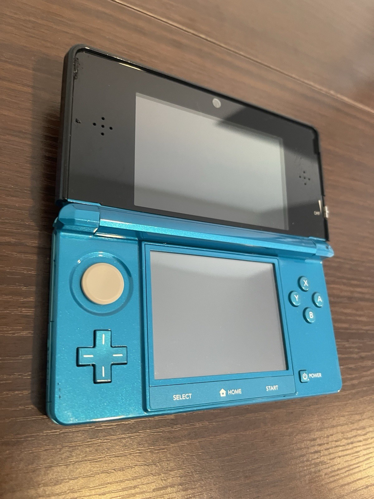 0334 Nintendo 3DS AQUA Blue Very Good TESTED 350g