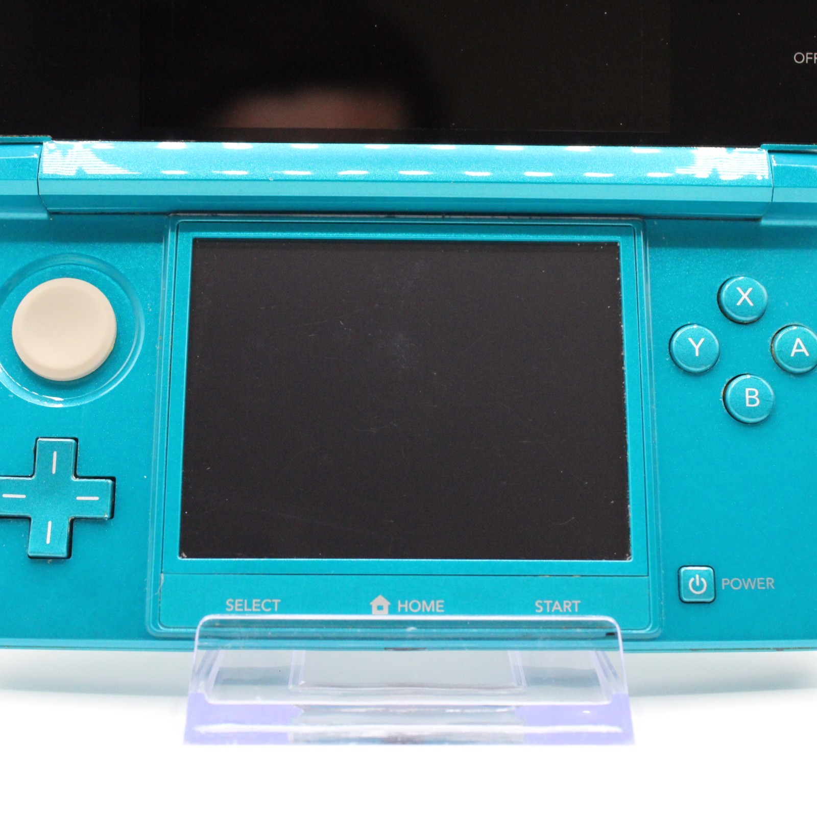*Refurbished* Nintendo 3DS Aqua Blue Portable Gaming Console – 1 Year Warranty