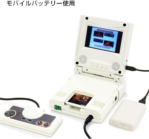 Columbus Circle Portable Monitor IPS LCD for PC Engine PCE HDMI AV Retro Gaming