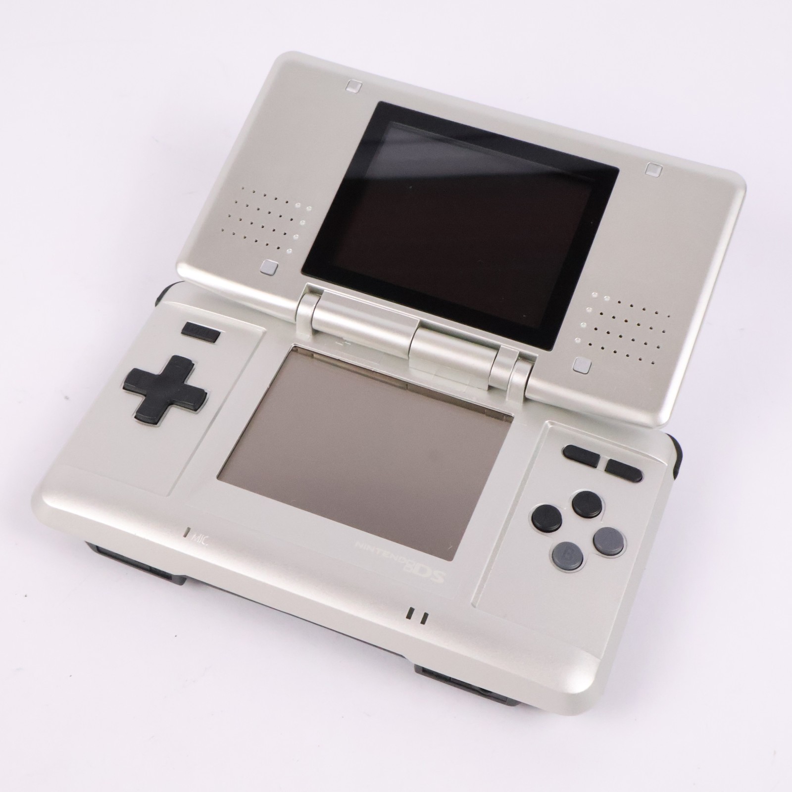 Nintendo DS US Console Silver New Shell Replacement Tested Working READ