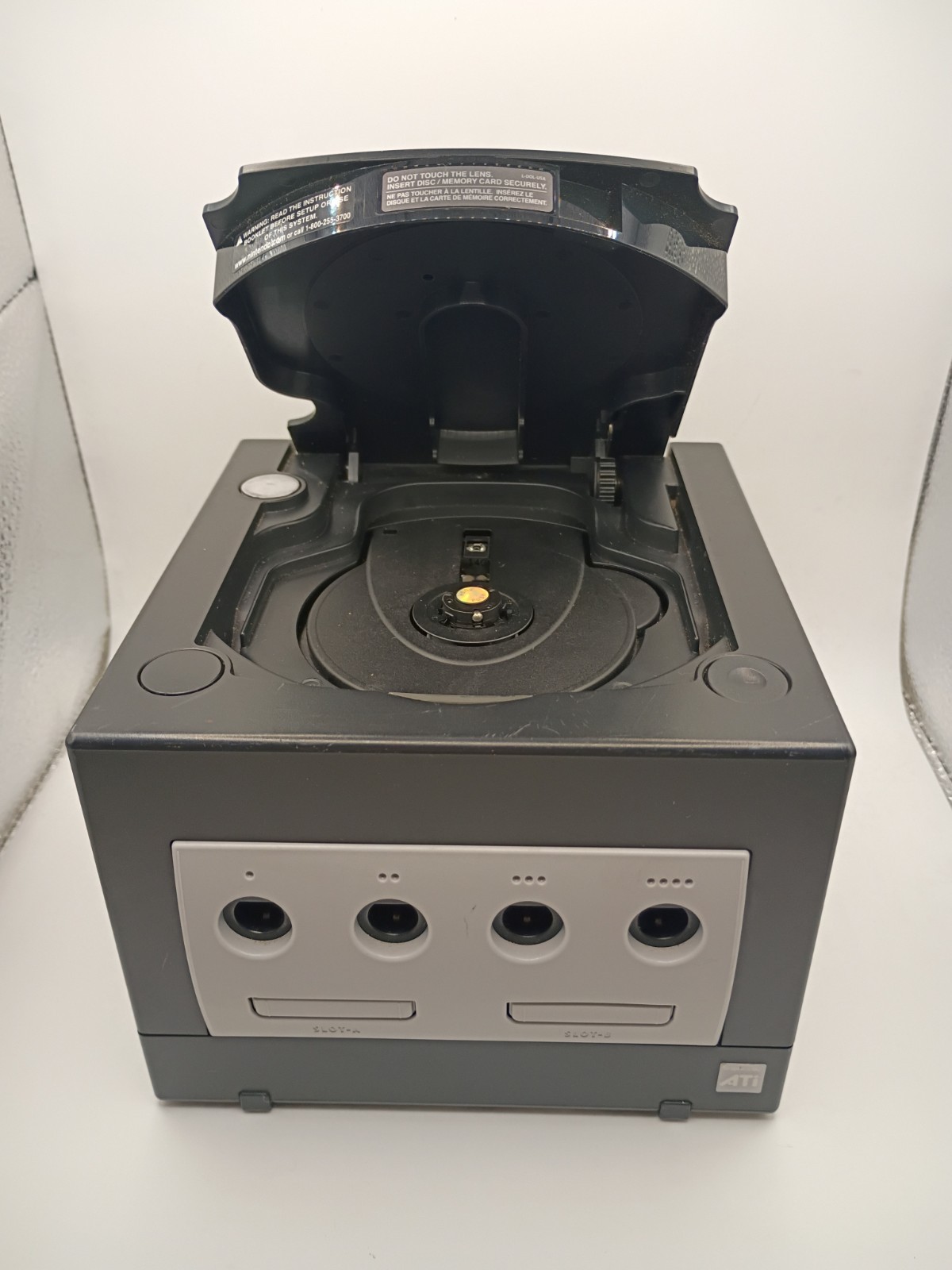 Nintendo GameCube Black DOL-001 Console System Complete in Box, Tested