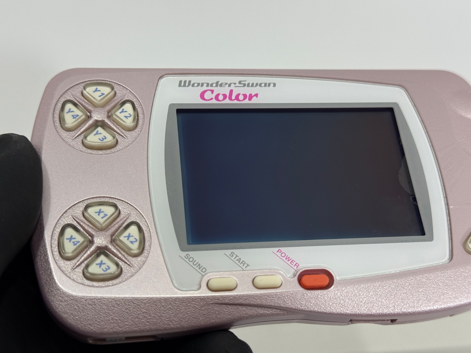 Bandai WonderSwan Color Purple Pink WSC-001 Boxed Handheld Console Working Japan