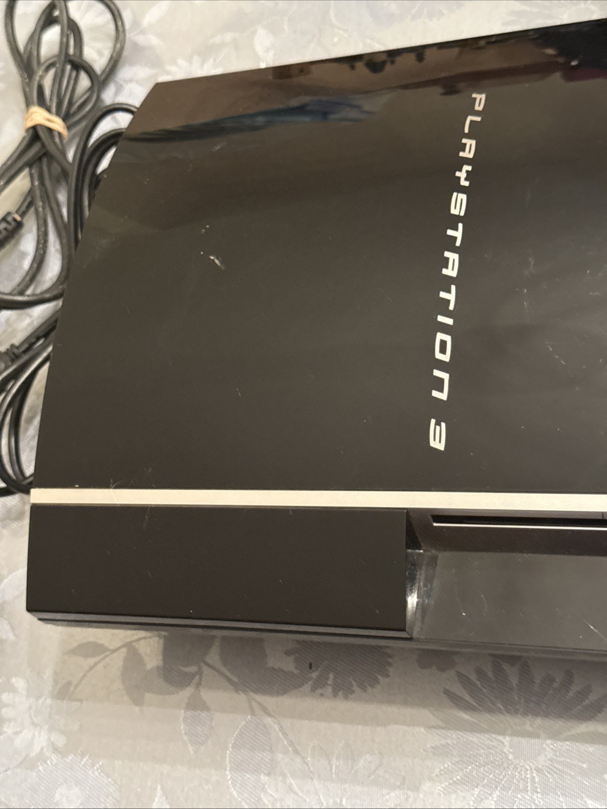 COMPLETE Sony PlayStation 3 Fat PS3 160GB Black Console Gaming System CECHP01