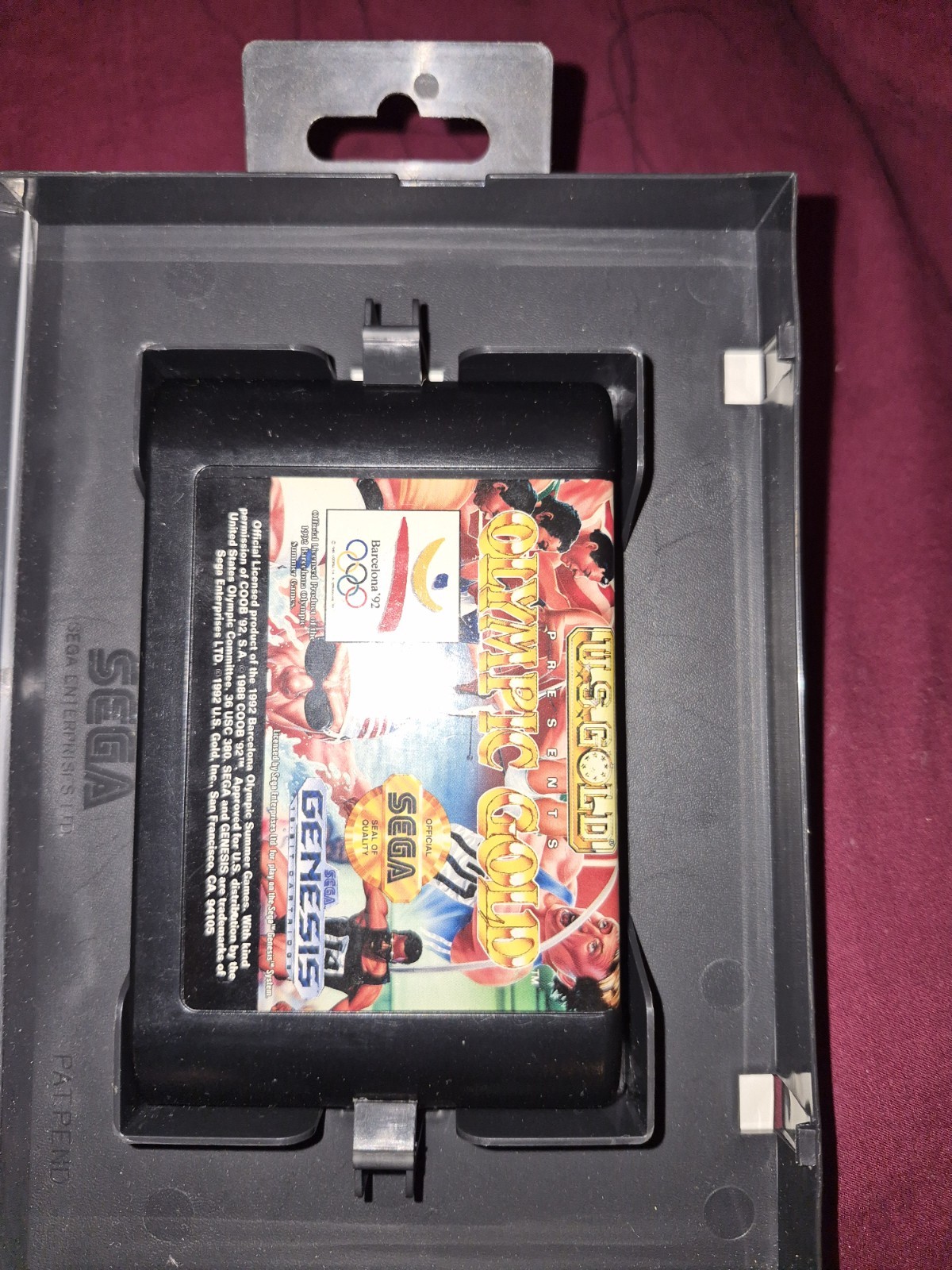 SEGA Genesis Black Home Console Stereo Sound with Controllers & 3 Games