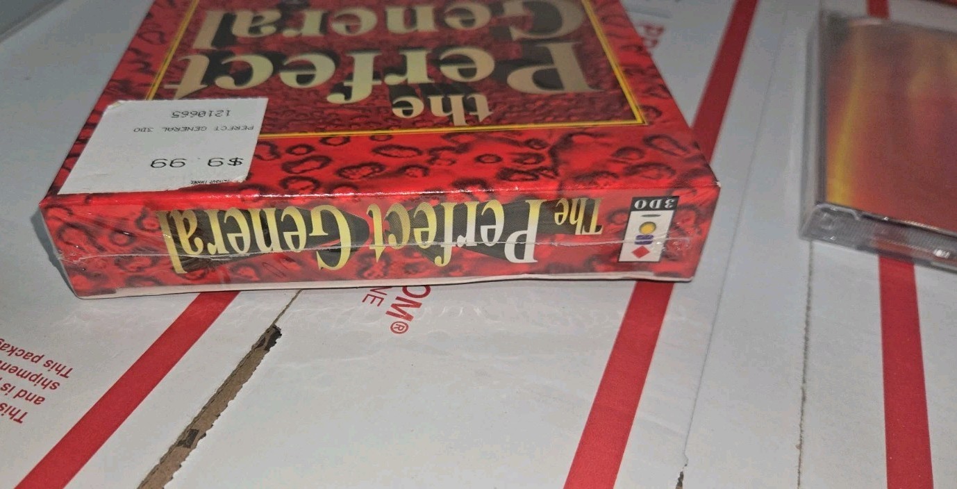 5 3DO Games Including NEW SEALED The Perfect General, Iron Angel New Cd Sealed