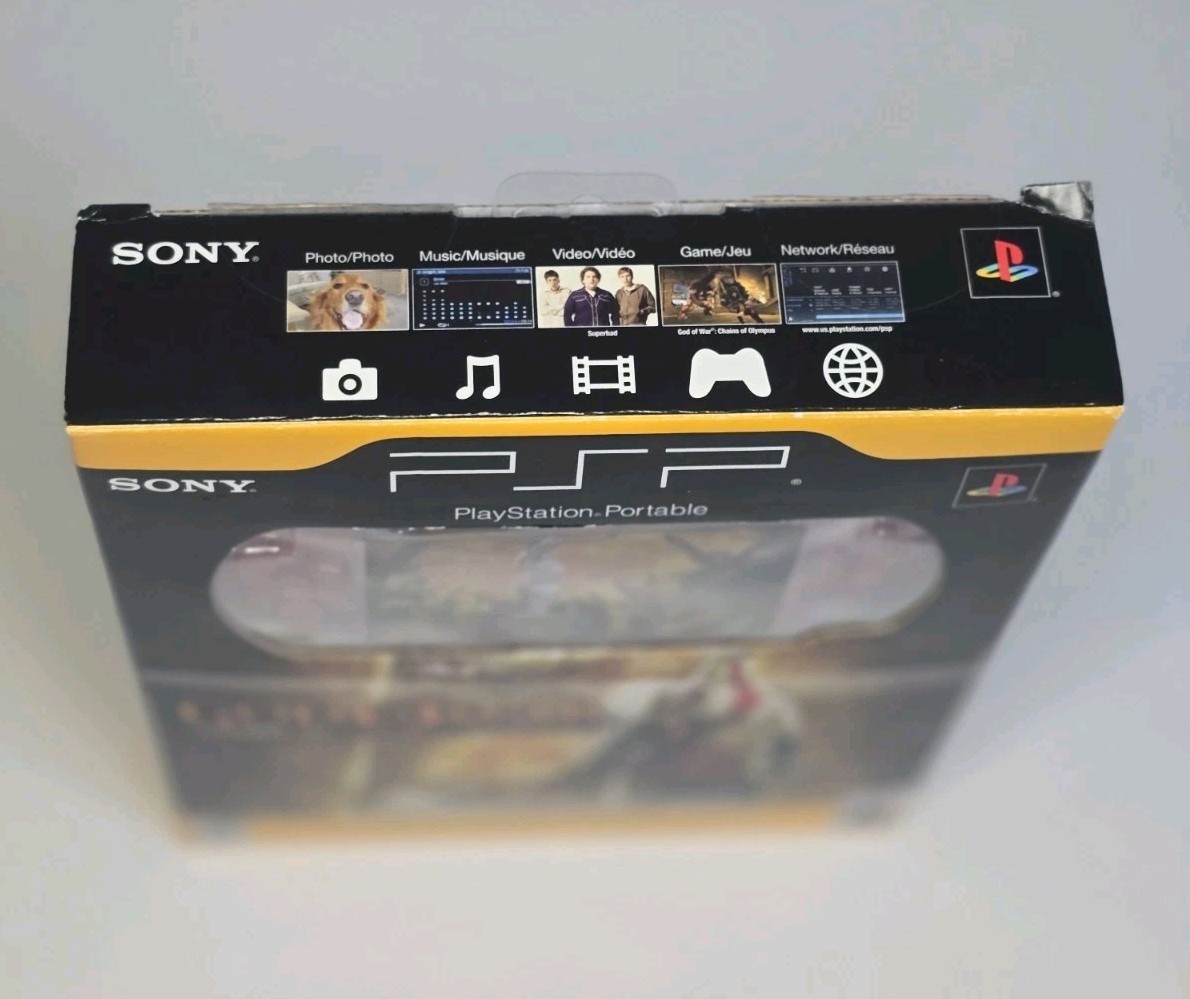 Sony PSP 2000 God of War Limited Edition Handheld System – CIB Complete