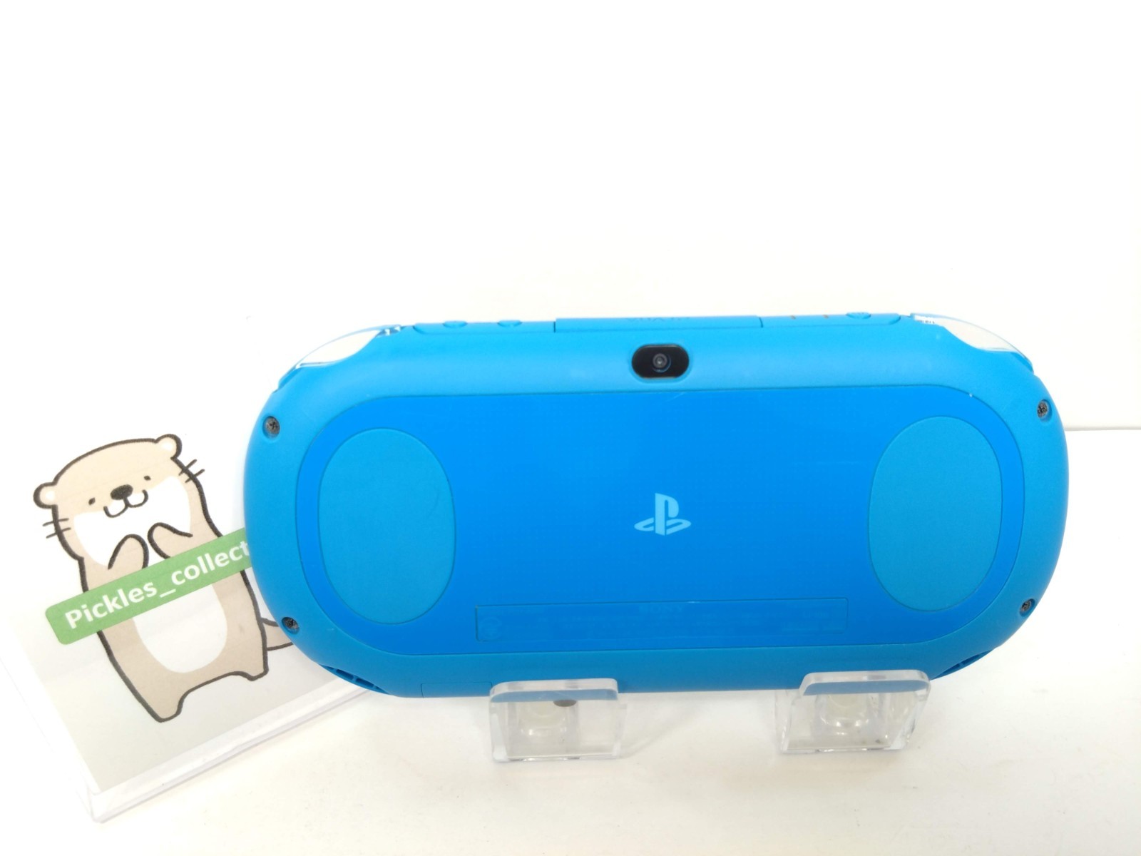 Sony PS Vita Aqua Blue PCH-2000 ZA23 Console only Wi-Fi PSV Slim Tested 0603E