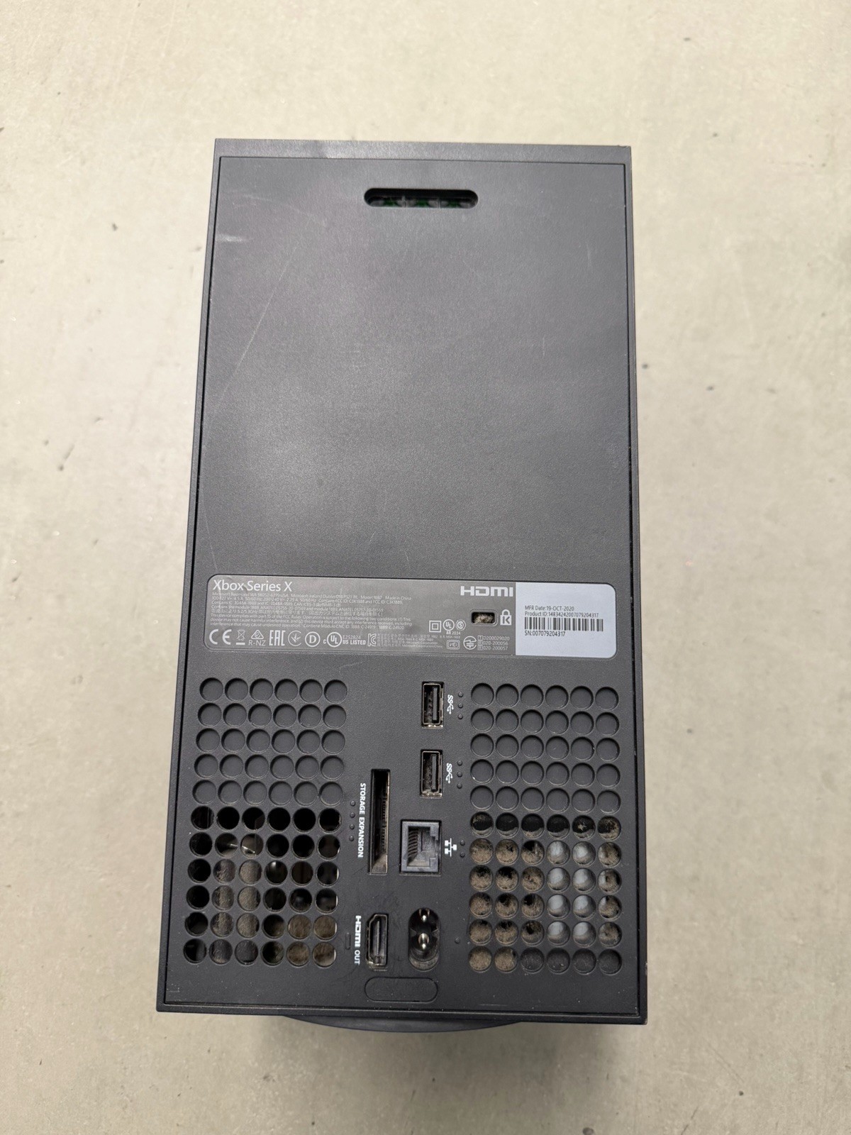 Microsoft Xbox Series X 1TB Console Only Black 1882 TESTED!!