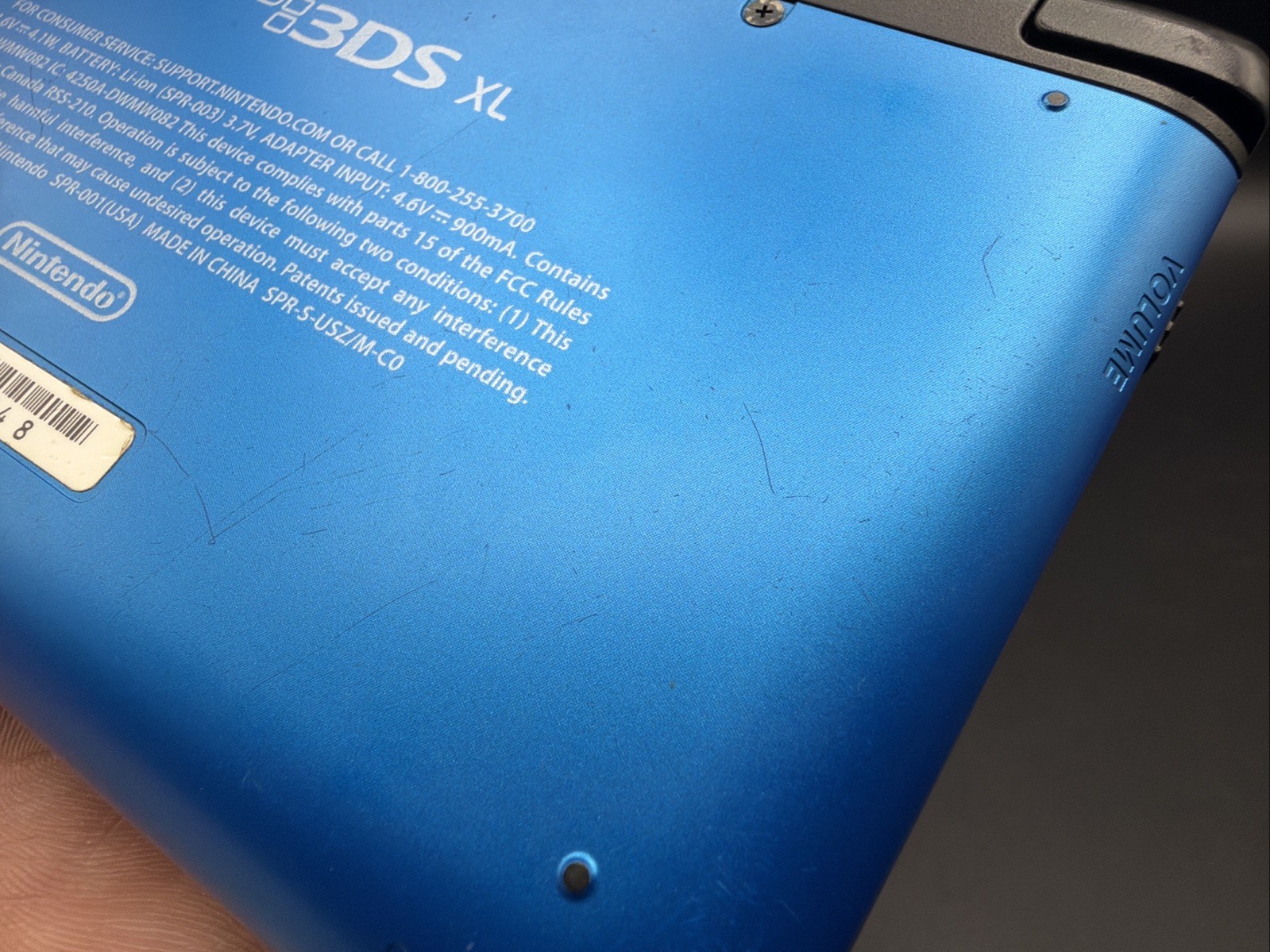 Nintendo 3DS XL Blue Black Handheld Console System Tested Working Fast Shipping
