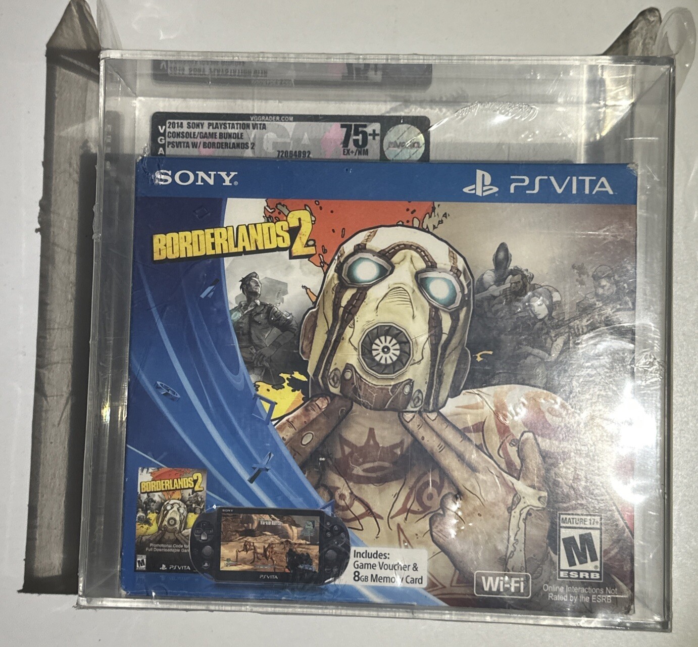 Graded Vga 75+ Borderlands 2 -Limited Edition- PlayStation Vita Bundle PCH-2001