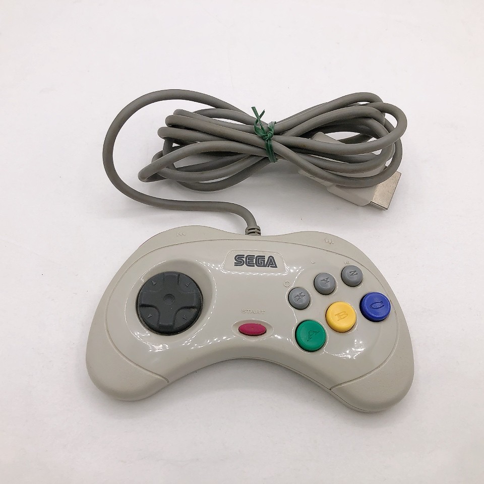 Sega Saturn Console System HST-3220 Box Japan NTSC-J White Japanese Tested