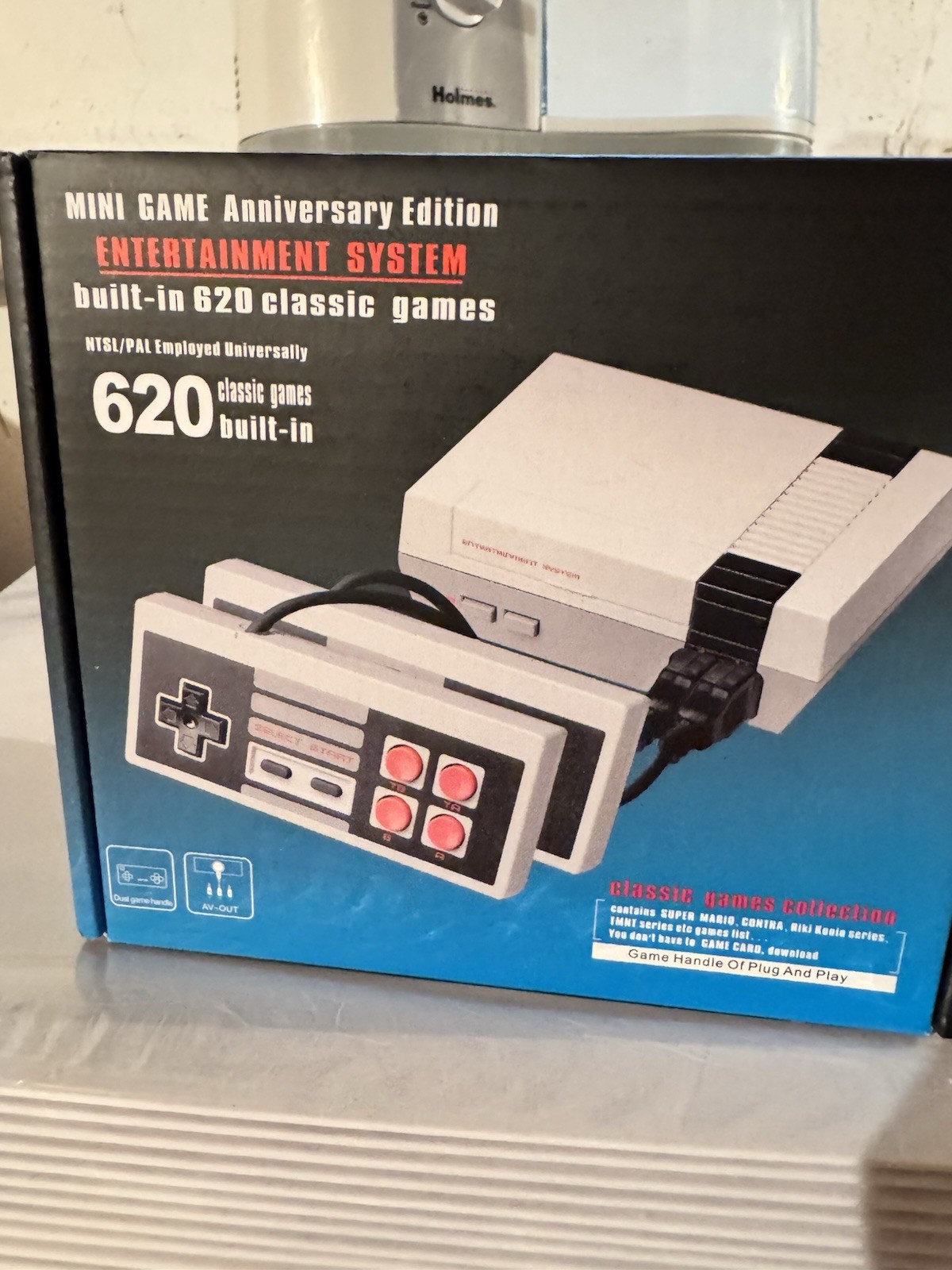 Mini Game Anniversary Edition 620 Classic Games Built-In Entertainment System