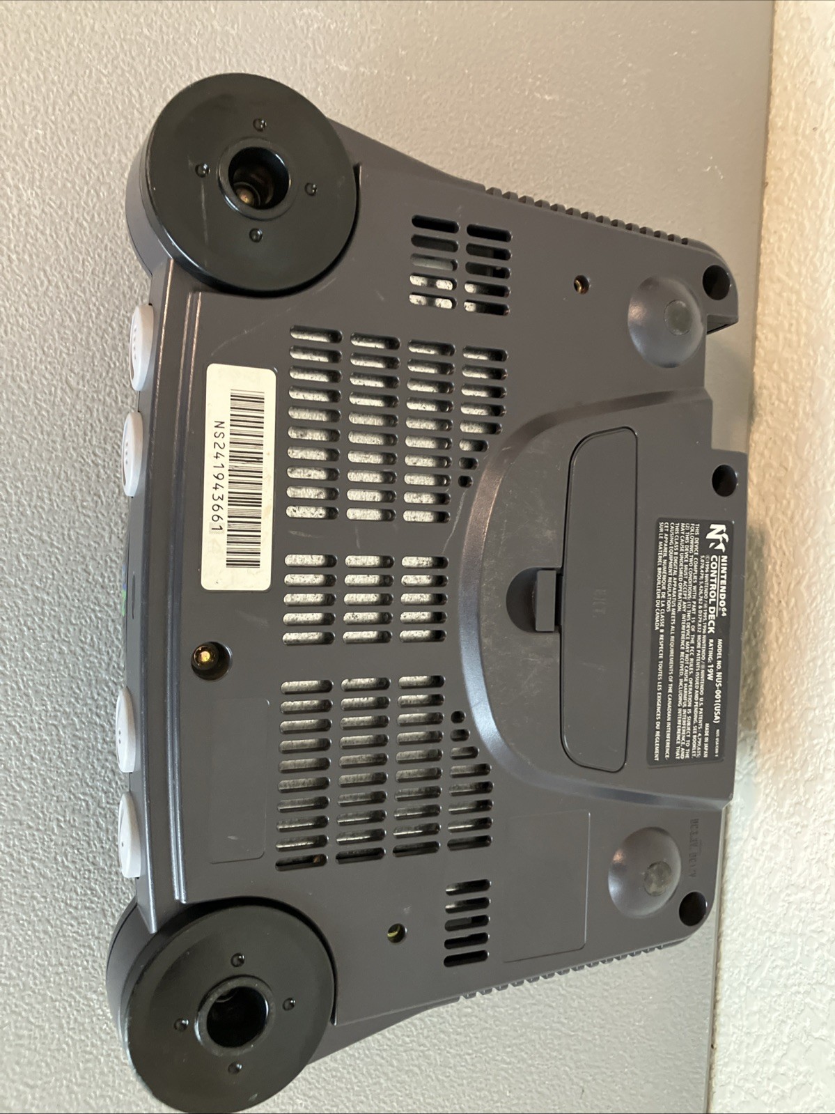 Nintendo N64 Console Only For Parts – Untested