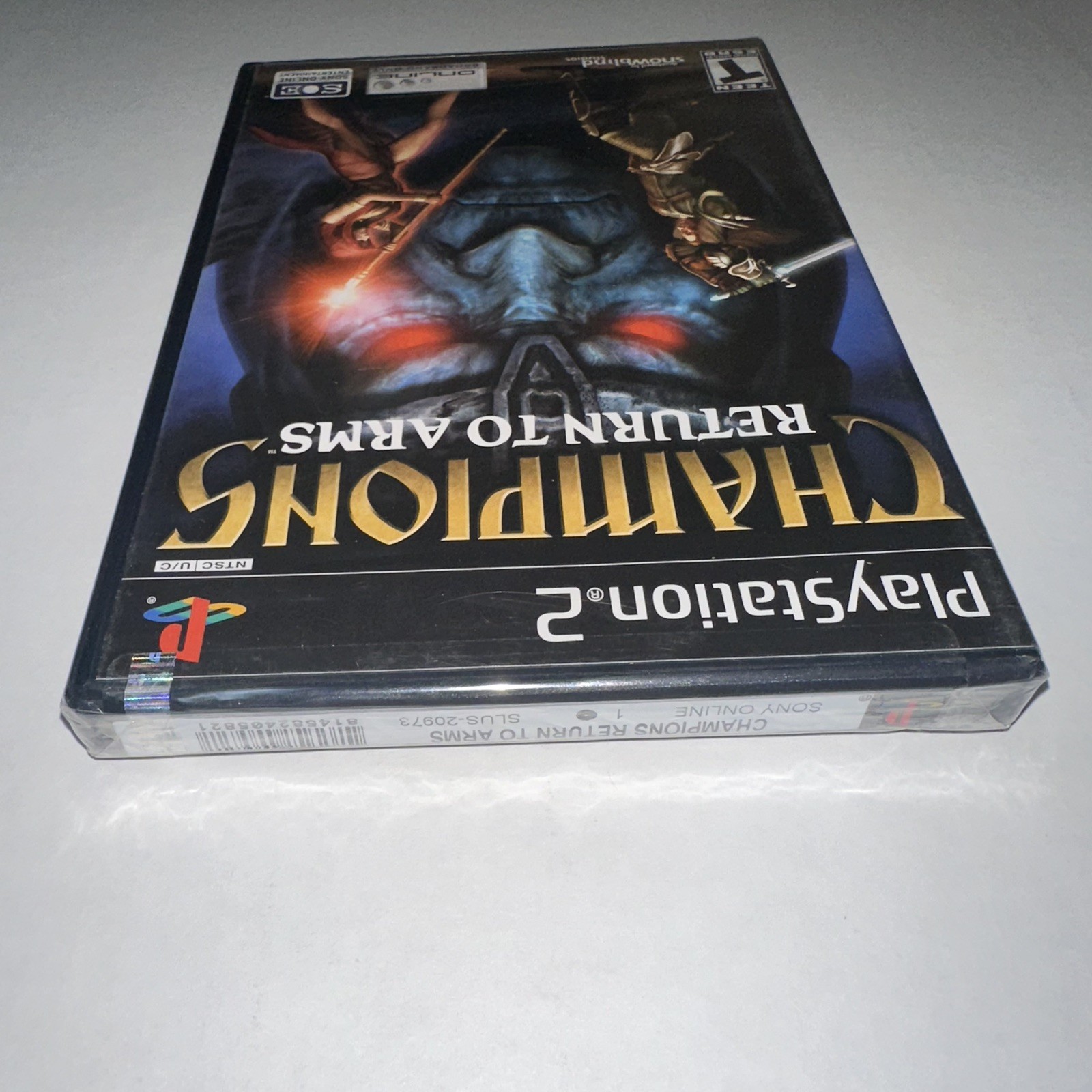 Sealed Champions: Return to Arms (Sony PlayStation 2, 2005) PS2 Brand New Sealed