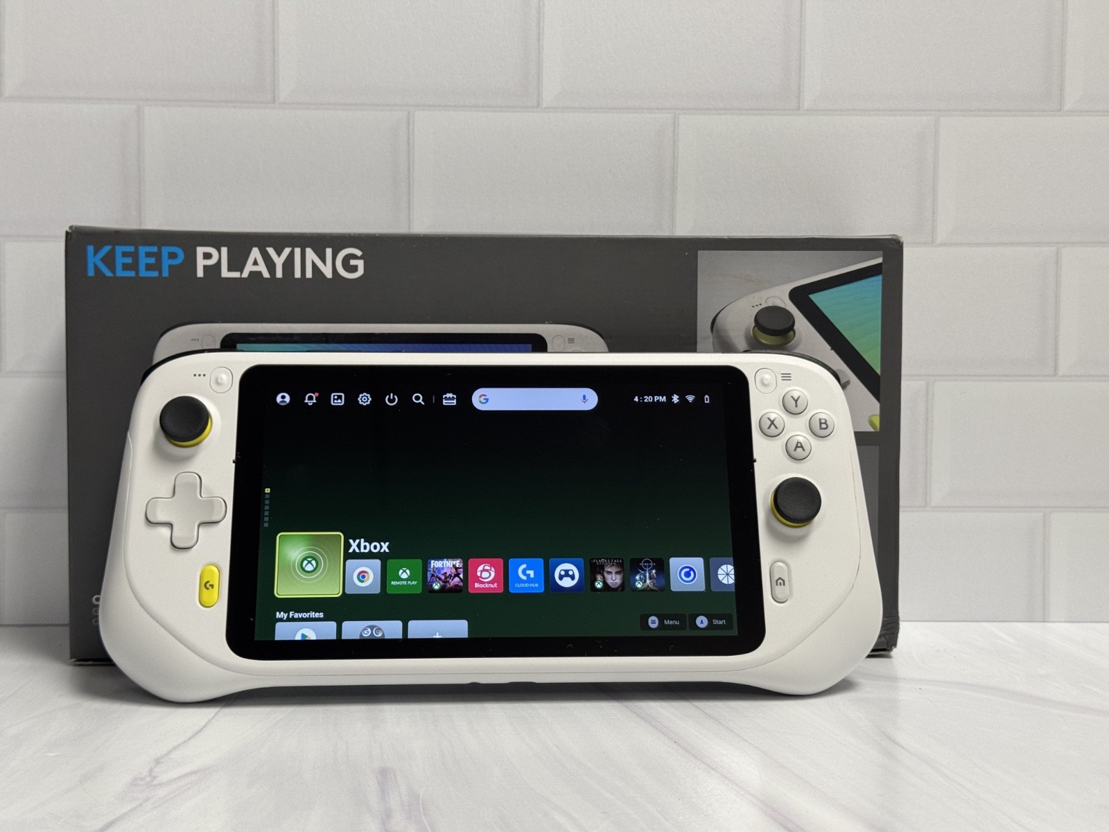 Logitech G Cloud Gaming Handheld, Portable Gaming Console #T3