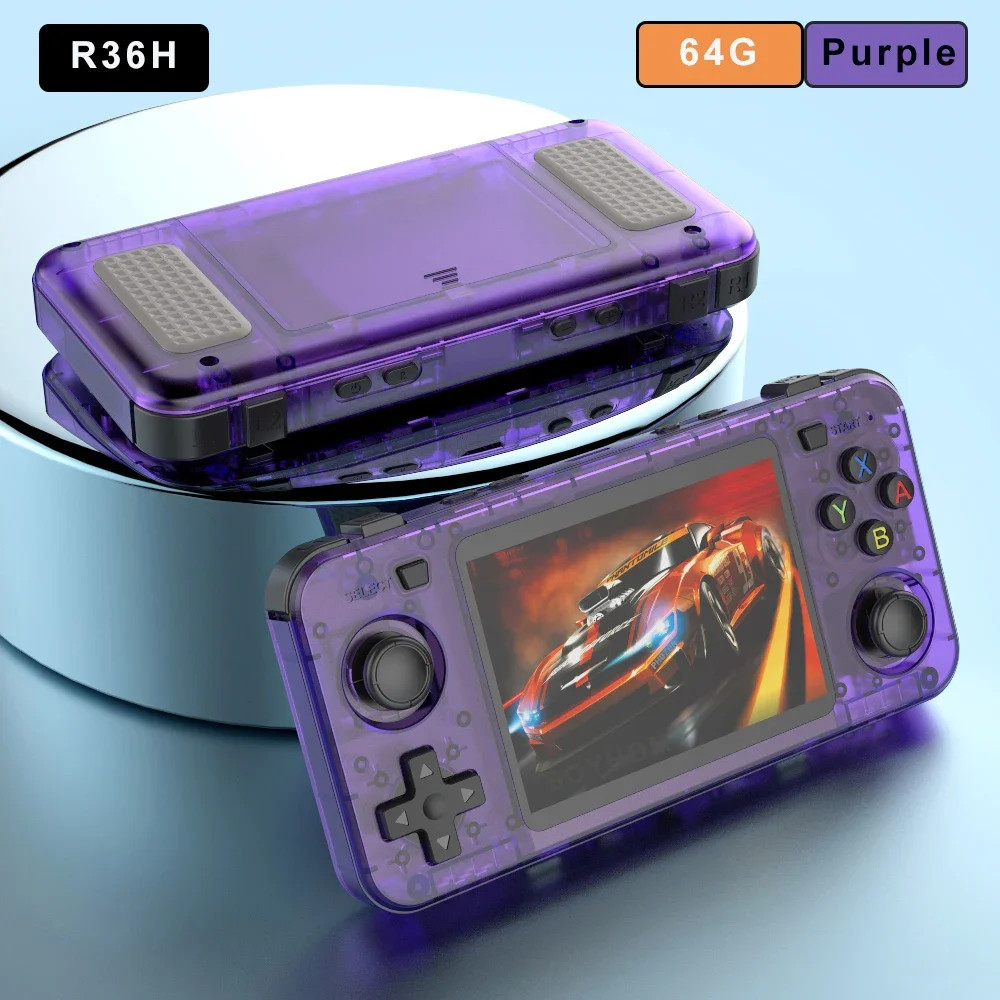 RK3326 Retro Handheld Console with 15000+ Games, 64GB/128GB, 3000mAh Battery