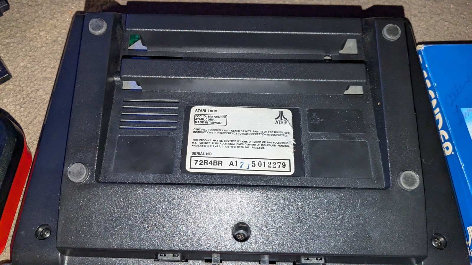 Atari 7800 system 15 Games,2 Controllers hook ups Tested to work Nice condition