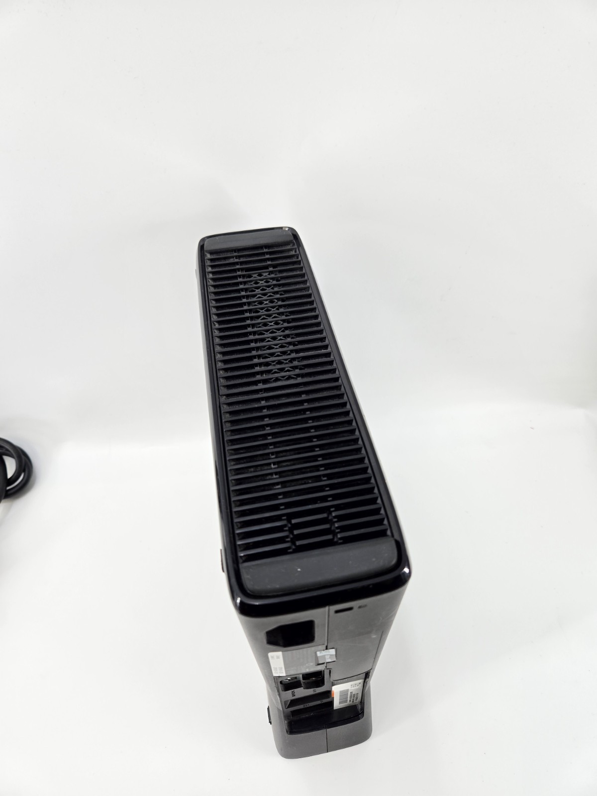 Microsoft Xbox 360 S Slim Black (Model 1439) Console with Power Adapter