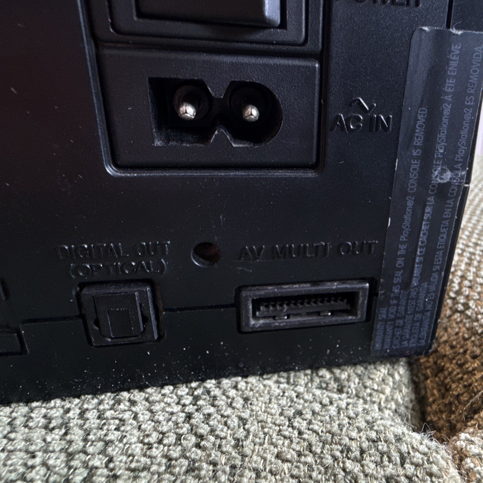 Sony PlayStation 2 AV MULTI OUT NOT WORKING