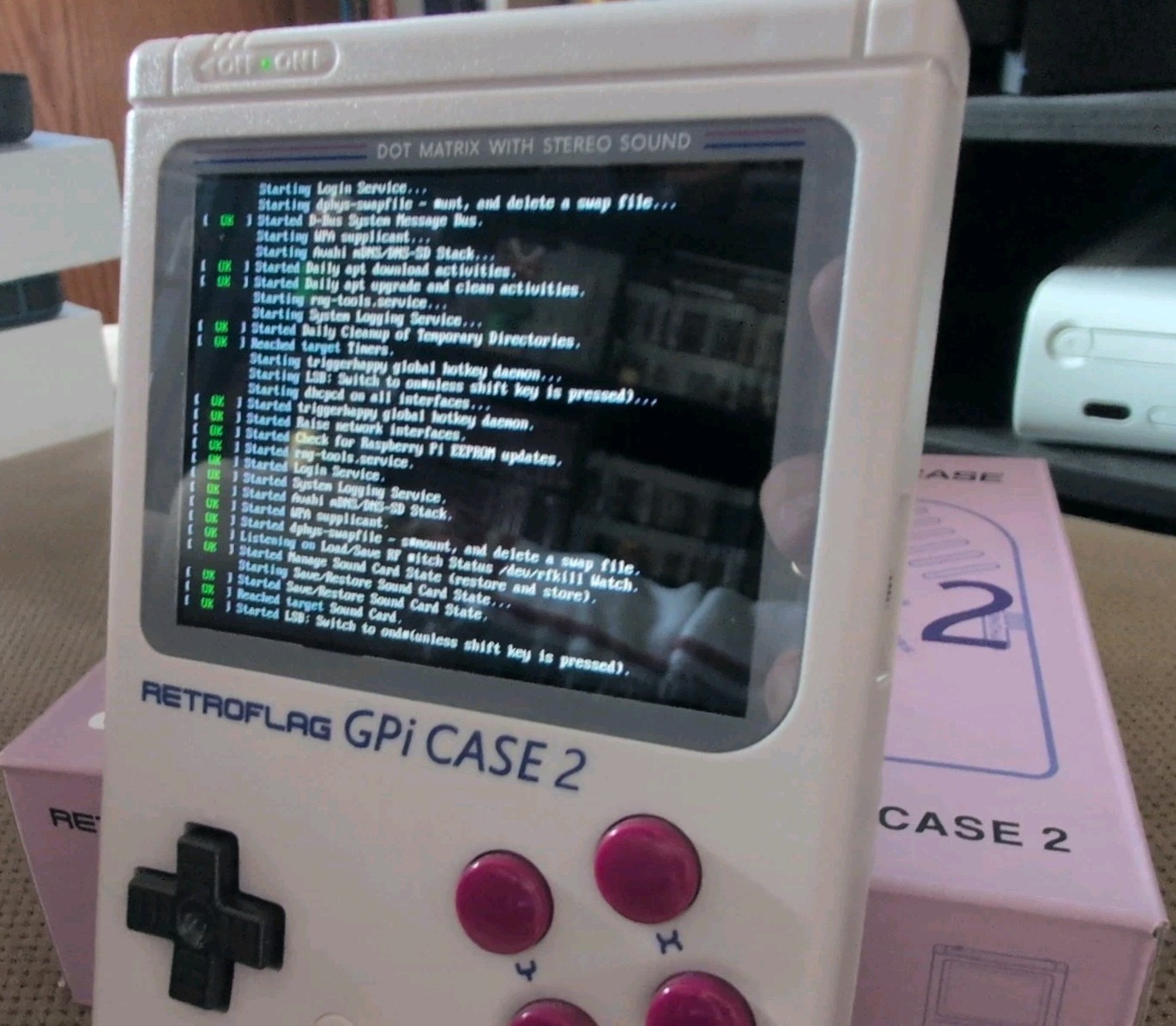 Retroflag GPi Case 2 Raspberry Pi CM4 Handheld Console, 3.0” LCD, 256gb Micro SD