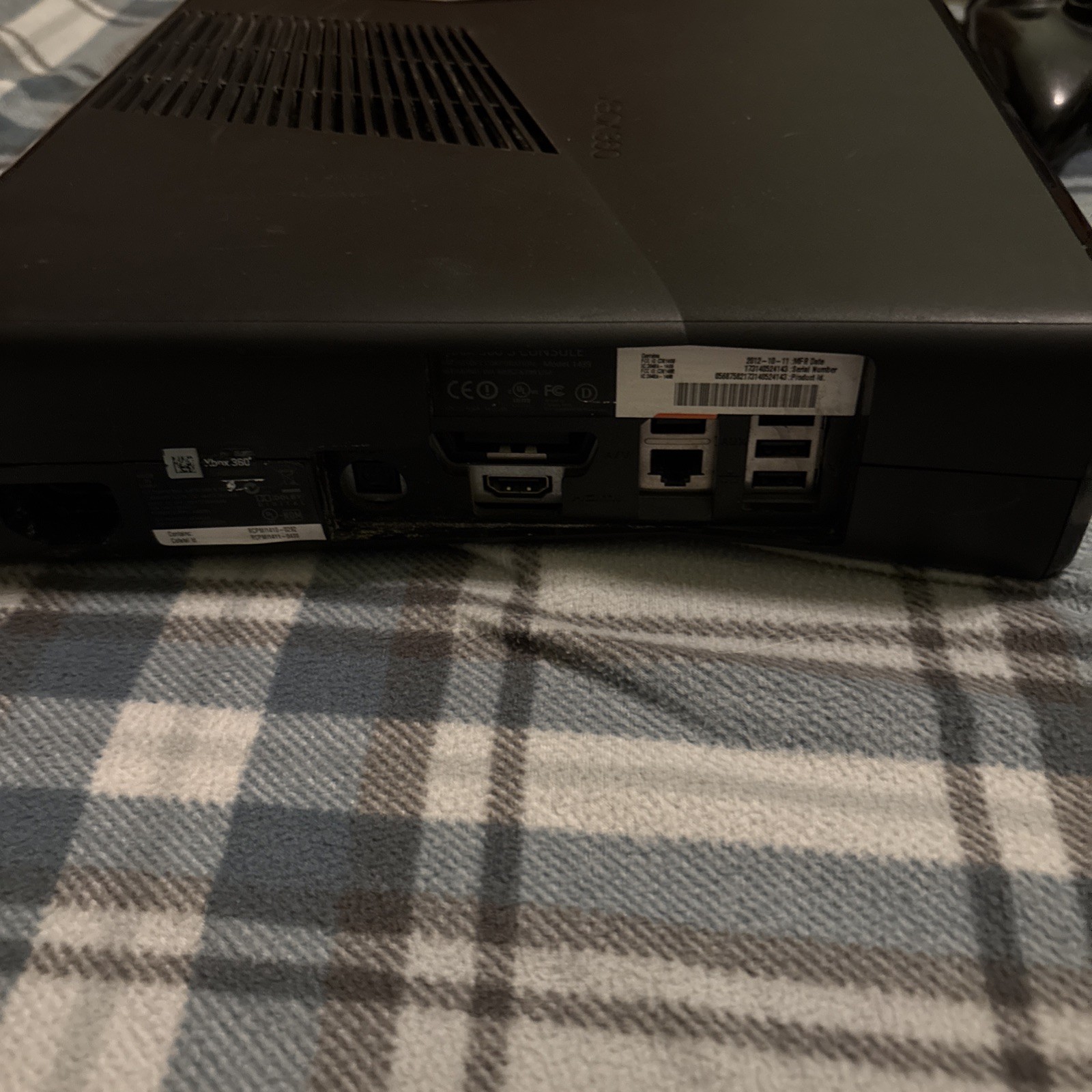 Xbox 360 S [No HDD] ~ Tested & Working ~ Read Description